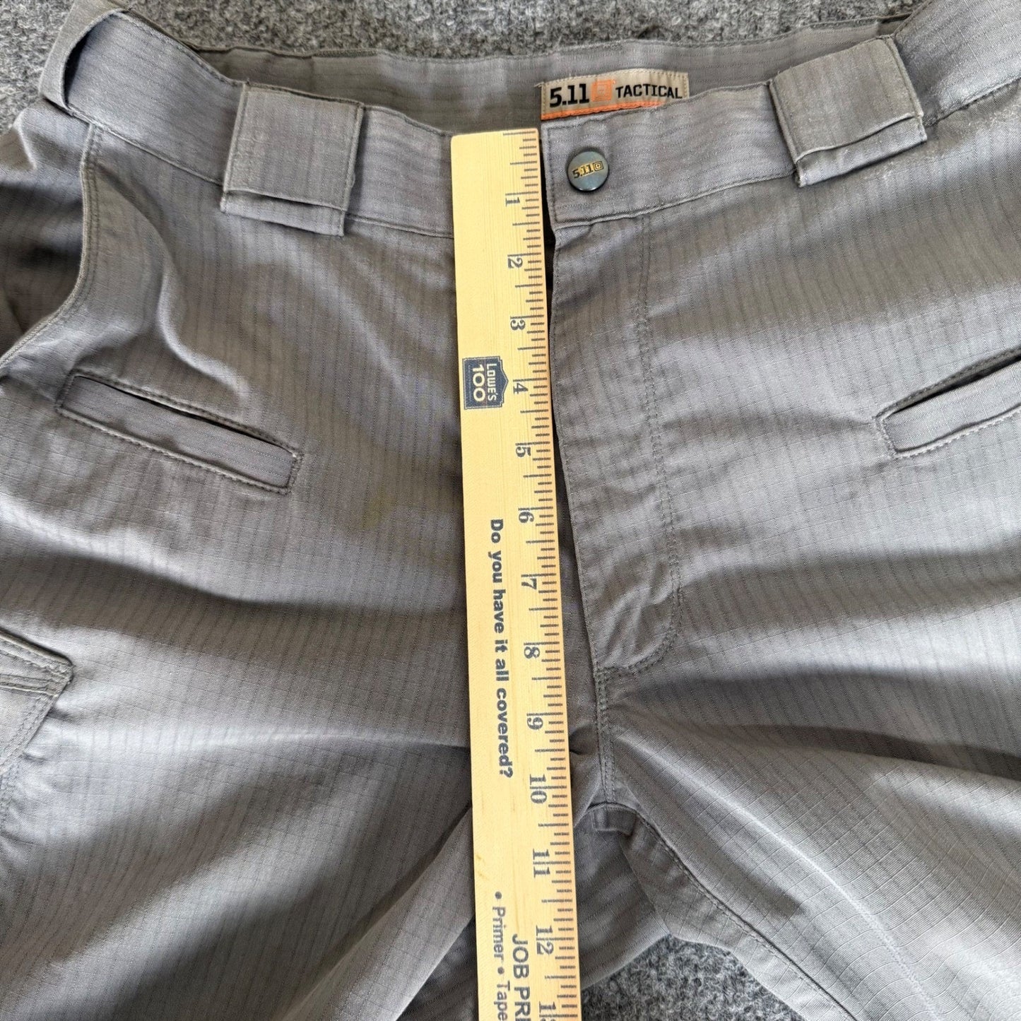 5.11 Tactical Stryke Pants Mens 34x32 Gray Cargo Work Utility Stretch Ripstop
