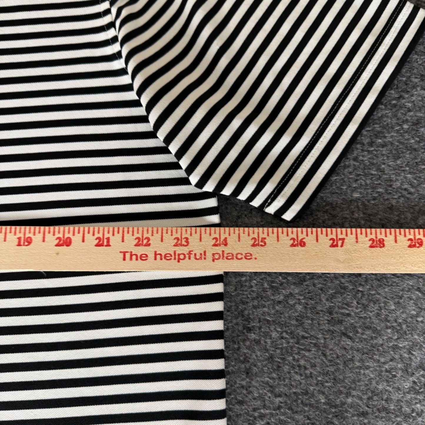 Peter Millar Summer Comfort Polo Shirt Men Large Black White Striped Golf Casual