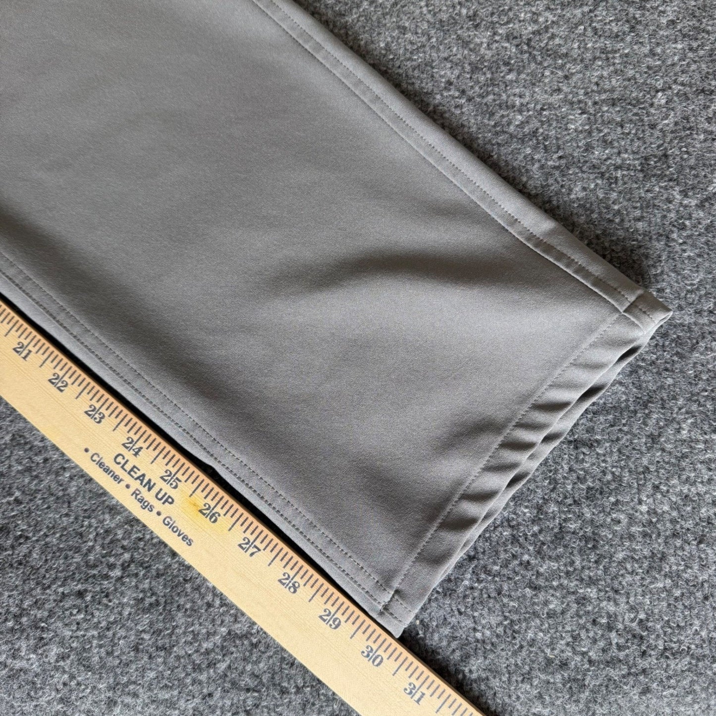 FootJoy Golf Pants Gray Mens 34x32 (Fits 35x30) Athletic Fit Performance Stretch