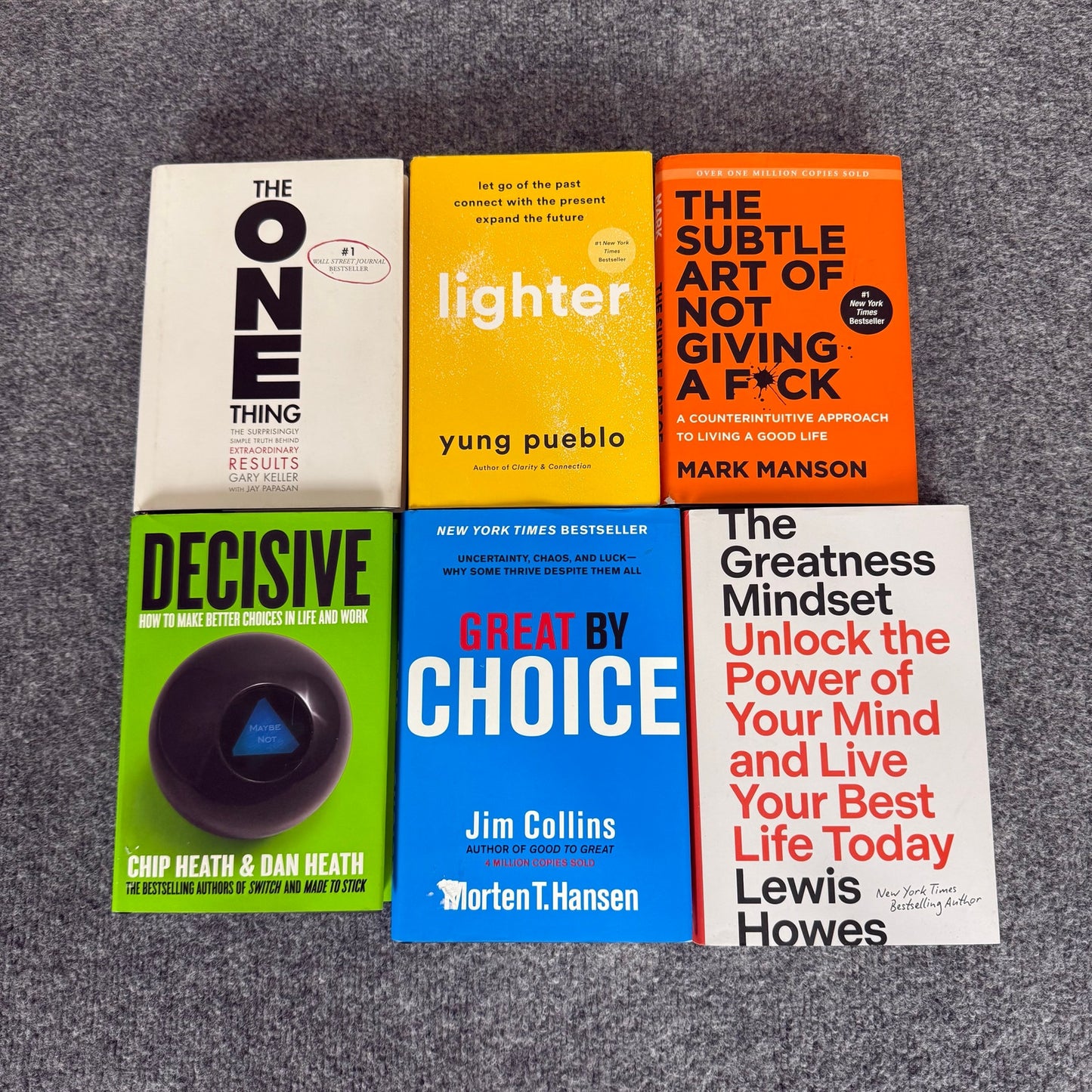 Self Help Book Bundle Personal Growth Motivation Productivity Success Life Skill