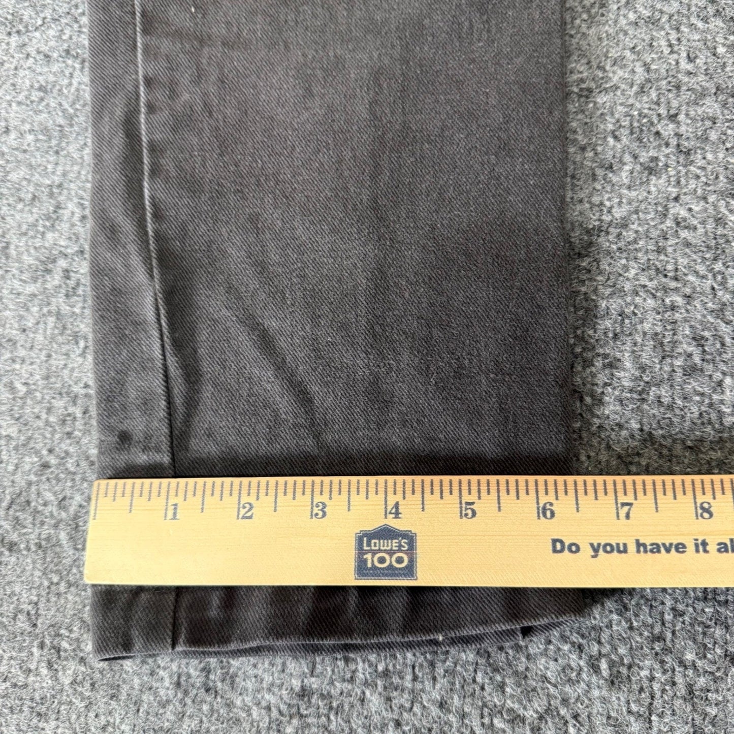 Alex Crane Jeans Mens 32x29 Gray Button Fly Sustainable Minimalist Casual Denim