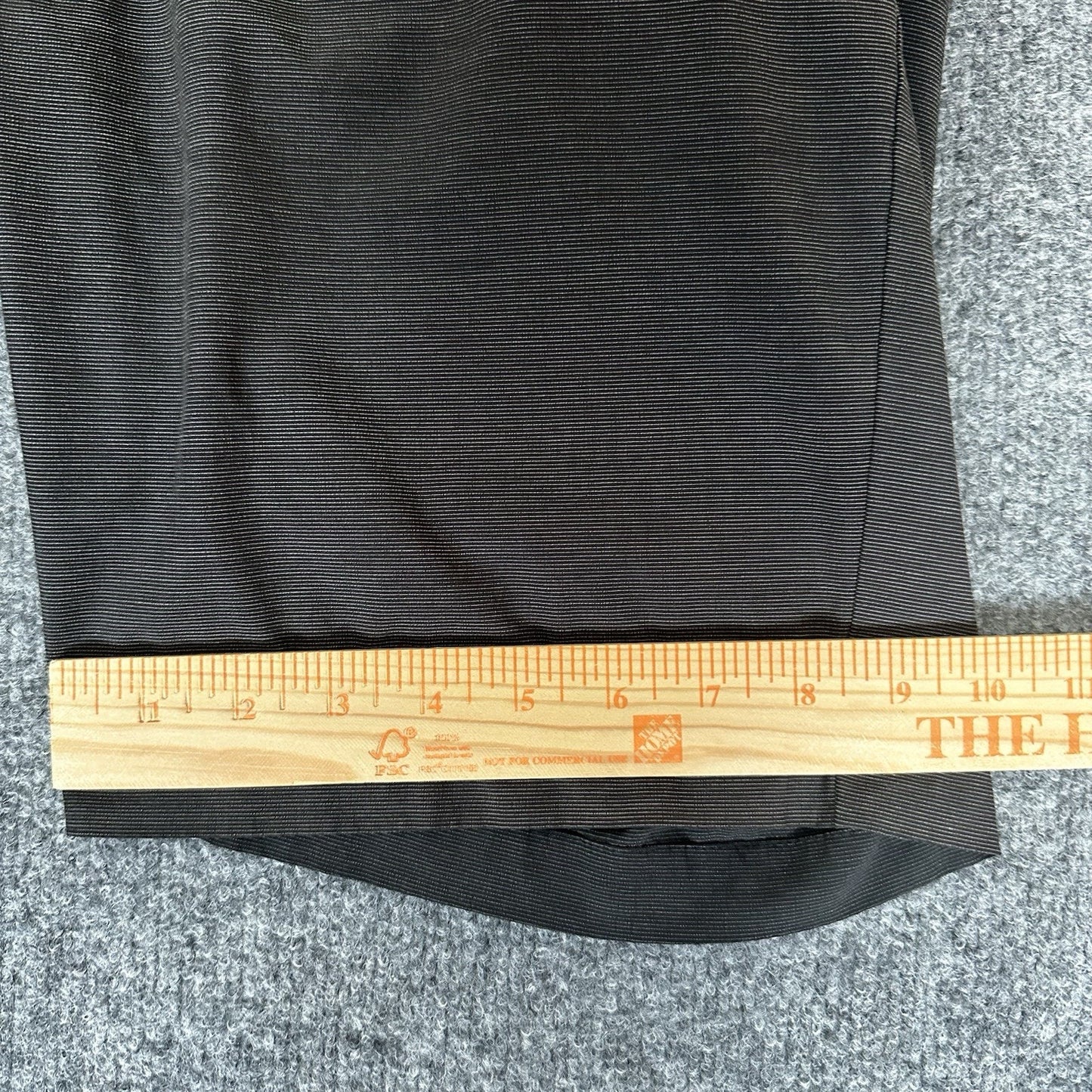 Travis Mathew Shorts Mens 34 Black Golf Chino 9" Performance Mid Rise Casual