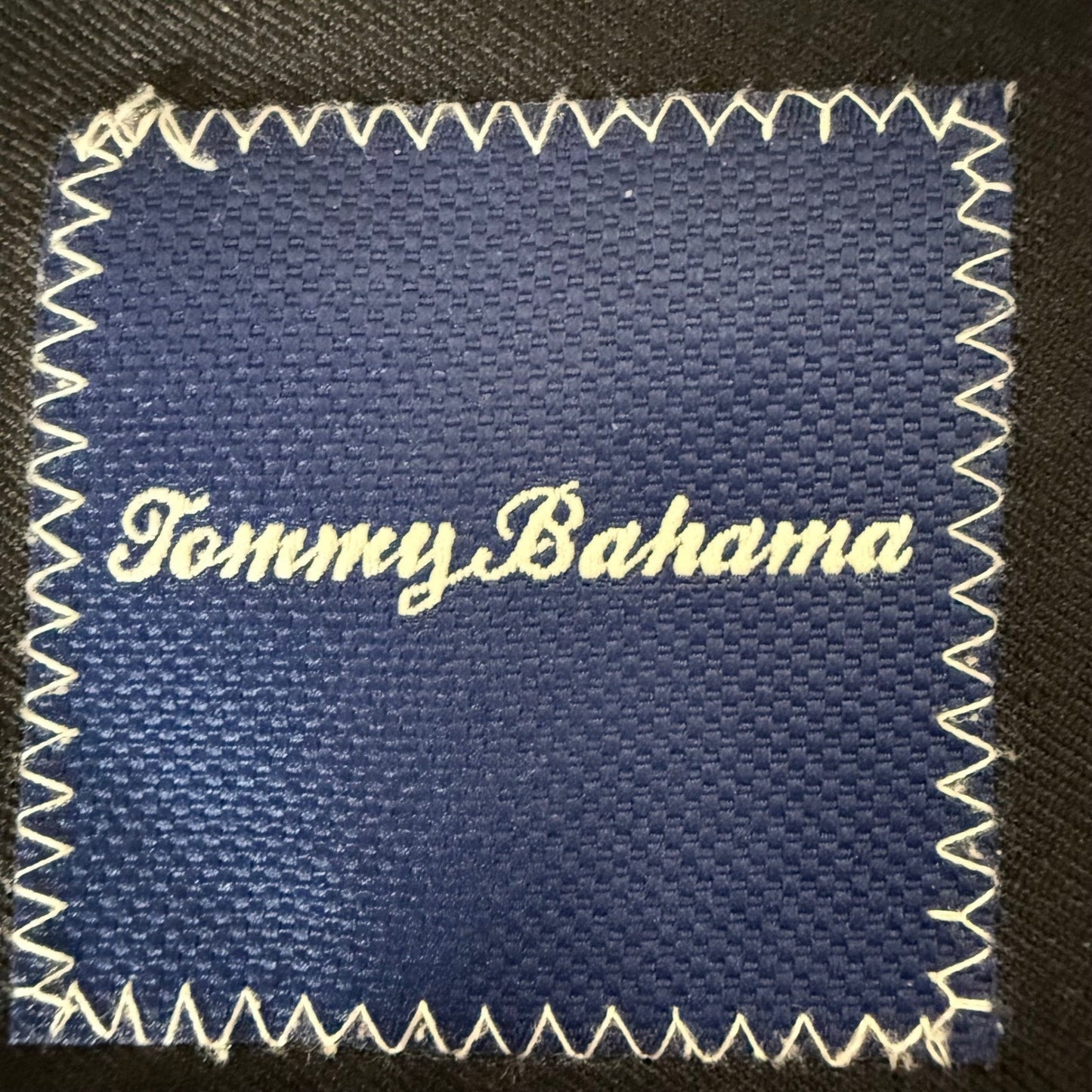 Tommy Bahama Mens XXL Black Silk Tropical Embroidered Camp Shirt Short Sleeve