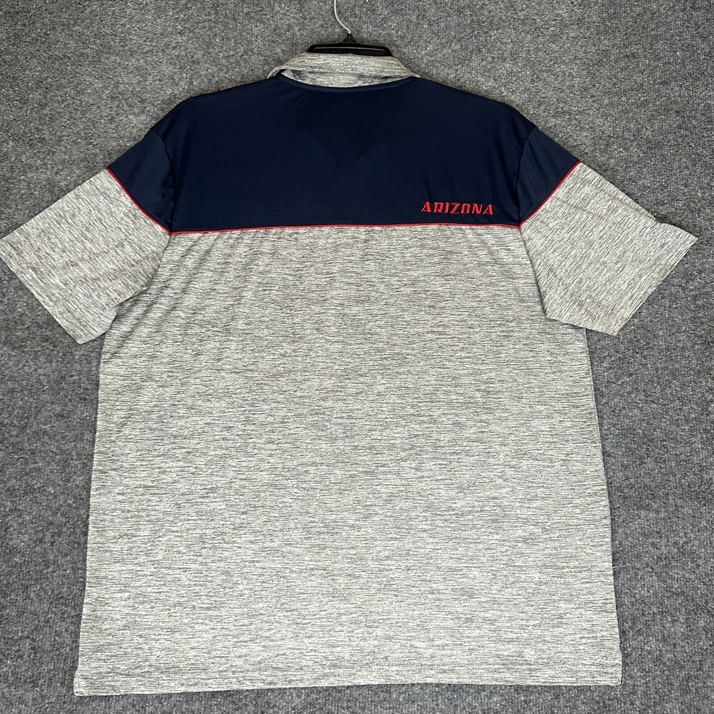 Arizona Wildcats Polo Shirt Mens XL Short Sleeve NCAA College Athletic Casual