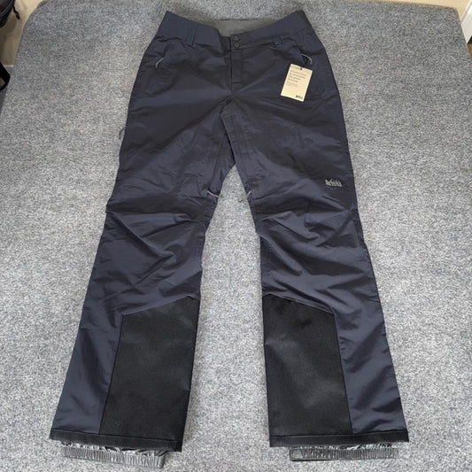 REI Co-op Powderbound Insulated Pants Womens Medium Black Snow Ski Snowboard NEW