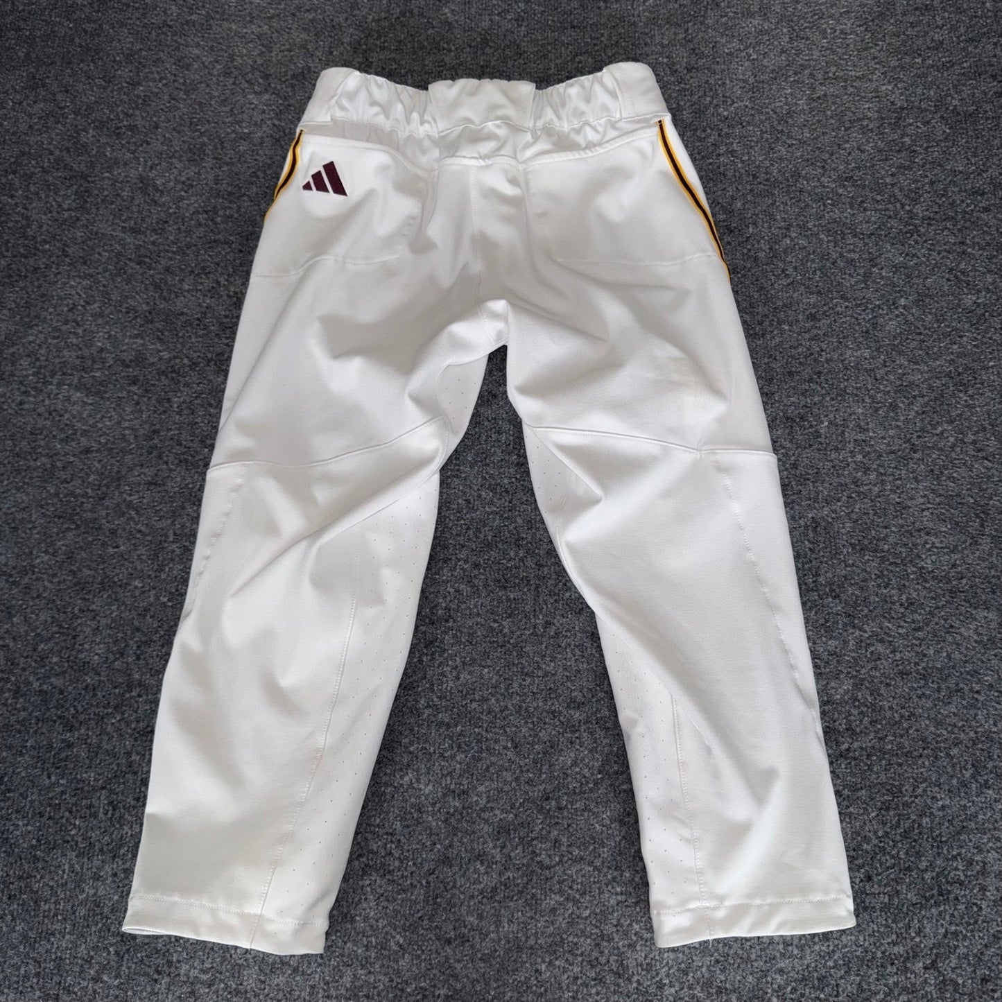 Arizona State Sun Devils Adidas Softball Pants Womens Medium ASU White Game Worn