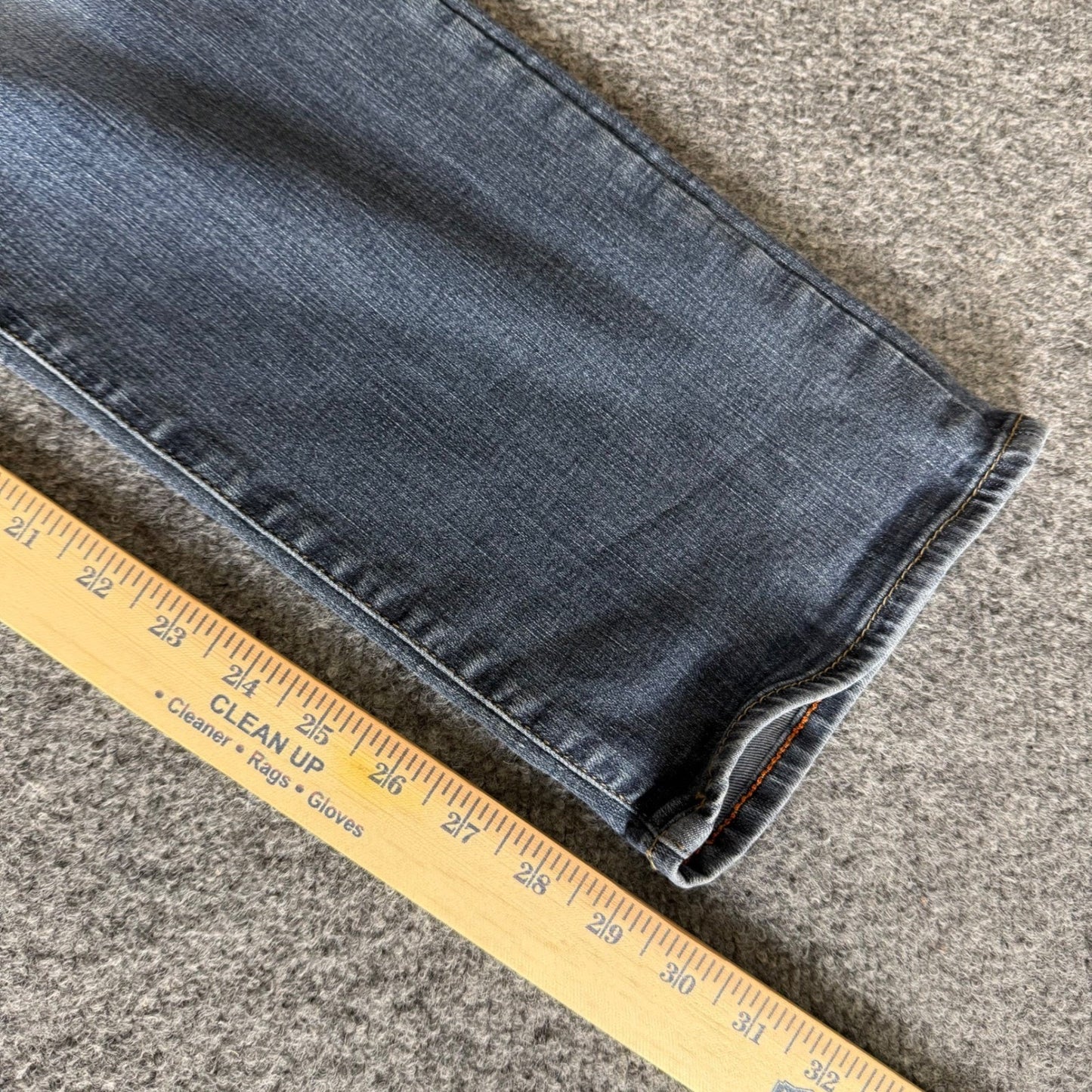 Lee Extreme Motion Slim Fit Straight Leg Mens Jeans Blue Stretch Denim 32x30