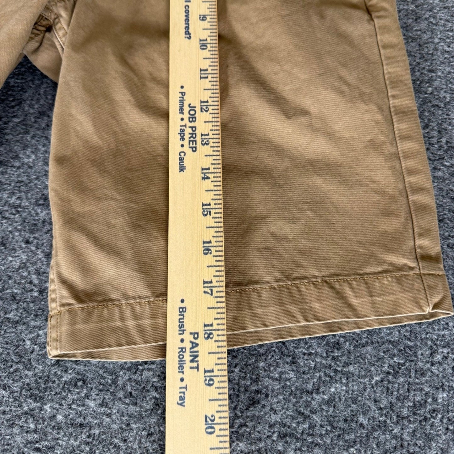 Bonobos Chino Shorts Mens 31 Tan Khaki Cotton Casual Flat Front Summer Classic