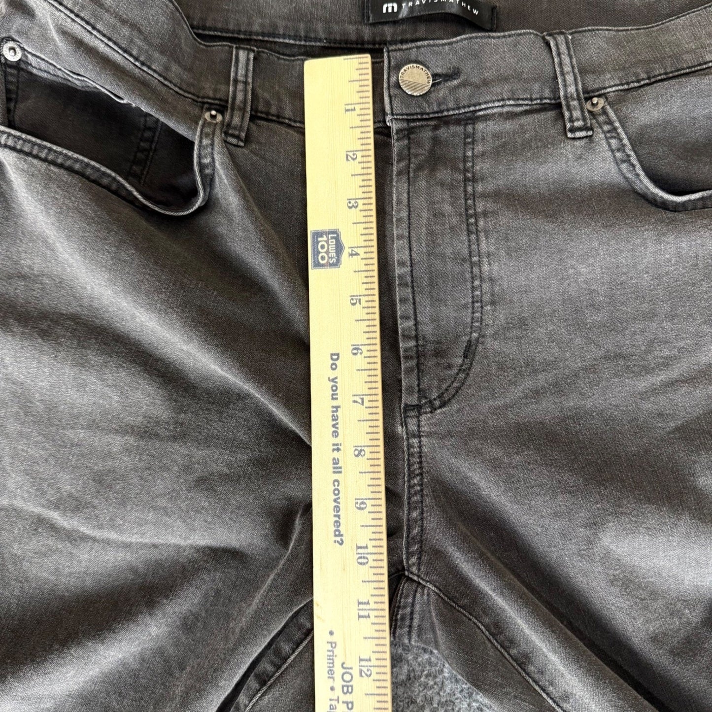 Travis Mathew Legacy Featherweight Jeans Mens 33x25 Stretch Golf Casual Denim