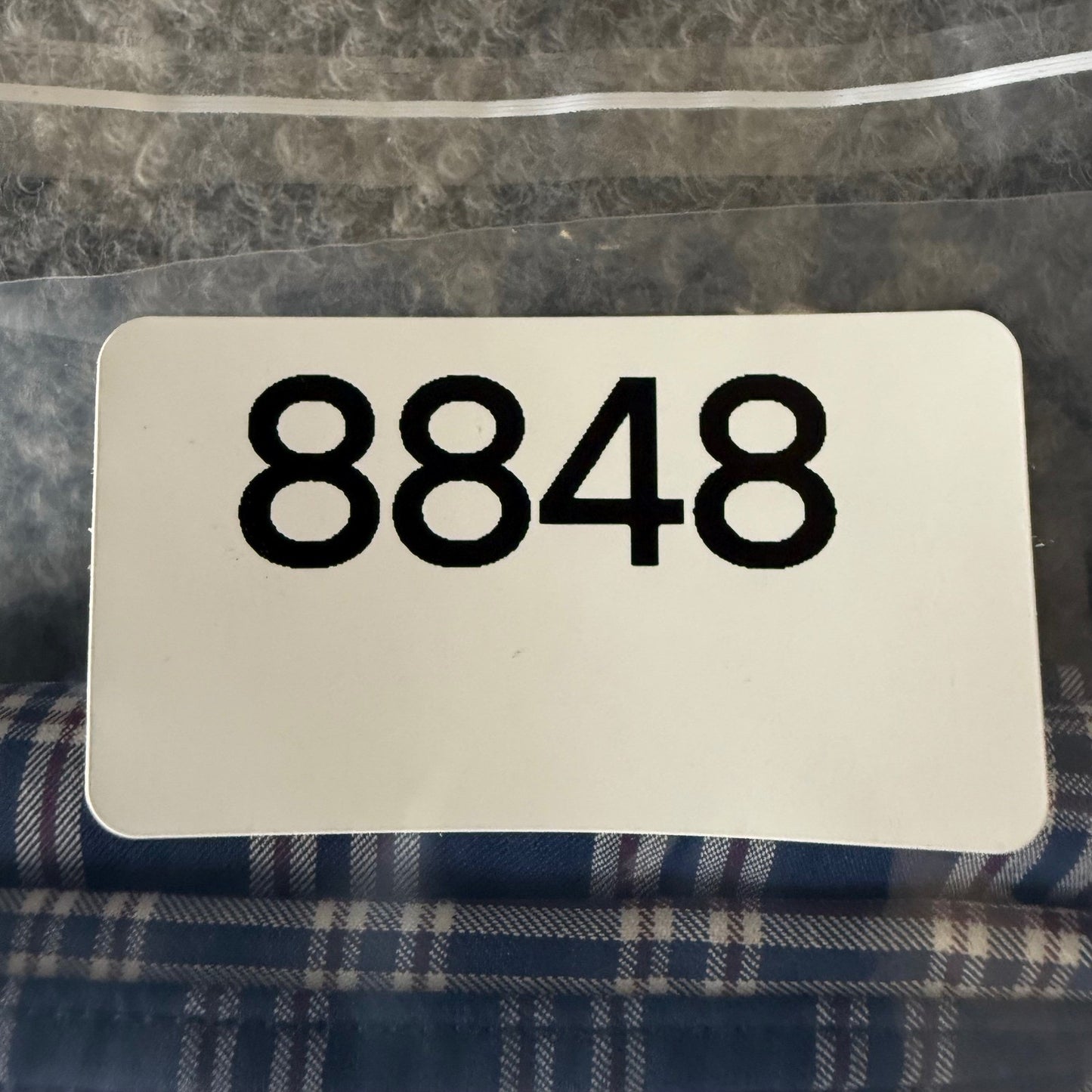 UNTUCKit Shirt Mens XL Slim Fit Blue Plaid Long Sleeve Button Up Stretch Casual