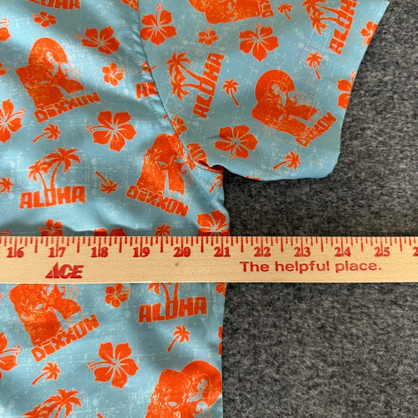 Dixxon Flannel Tai Mai Hawaiian Shirt Womens Large Short Sleeve Aloha Button Up