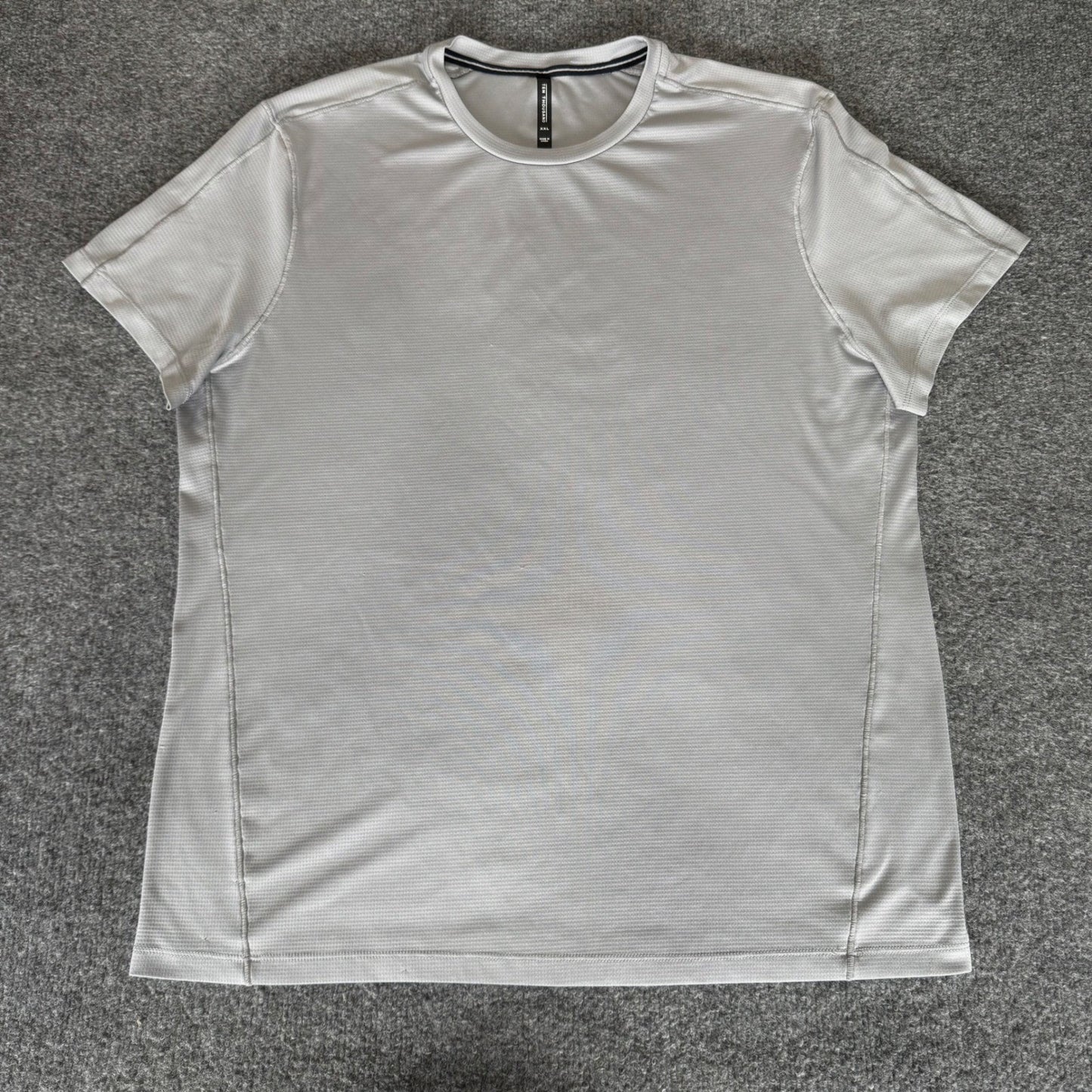 Ten Thousand The Lightweight Shirt XXL Mens Gray Training Workout Gym Athletic