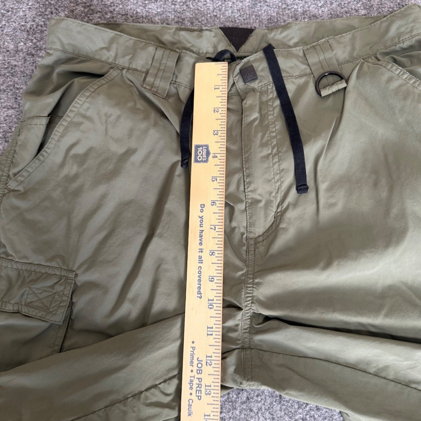 Boy Scouts Scouting America Uniform Cargo Shorts Mens Medium Size 34 Green