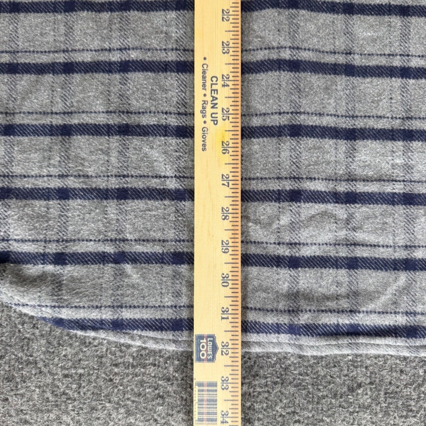 Taylor Stitch Crater Shirt Mens Plaid Cotton Soft Flannel Button Up Size 46 2XL