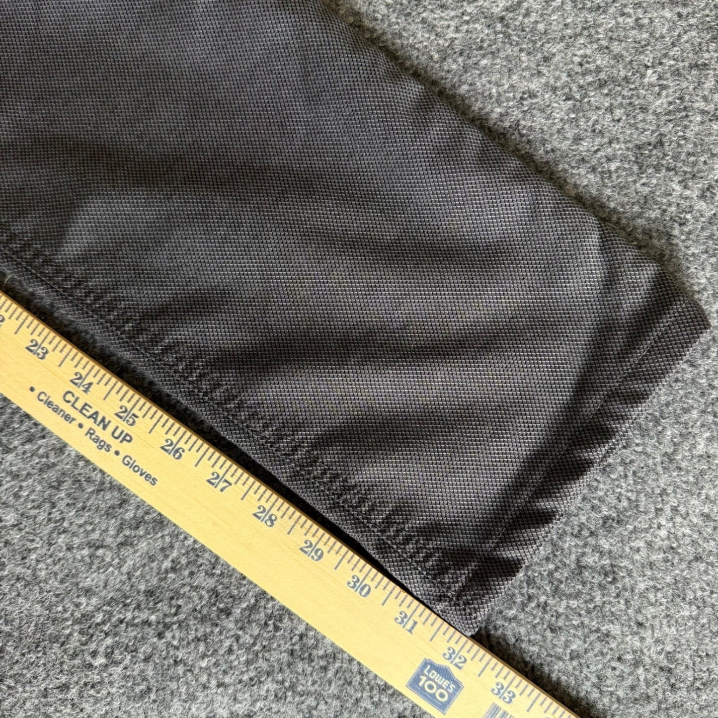 BRAX Cooper Chino Pants Mens 32x34 (32x32) Gray Casual Slim Fit Dress Trousers