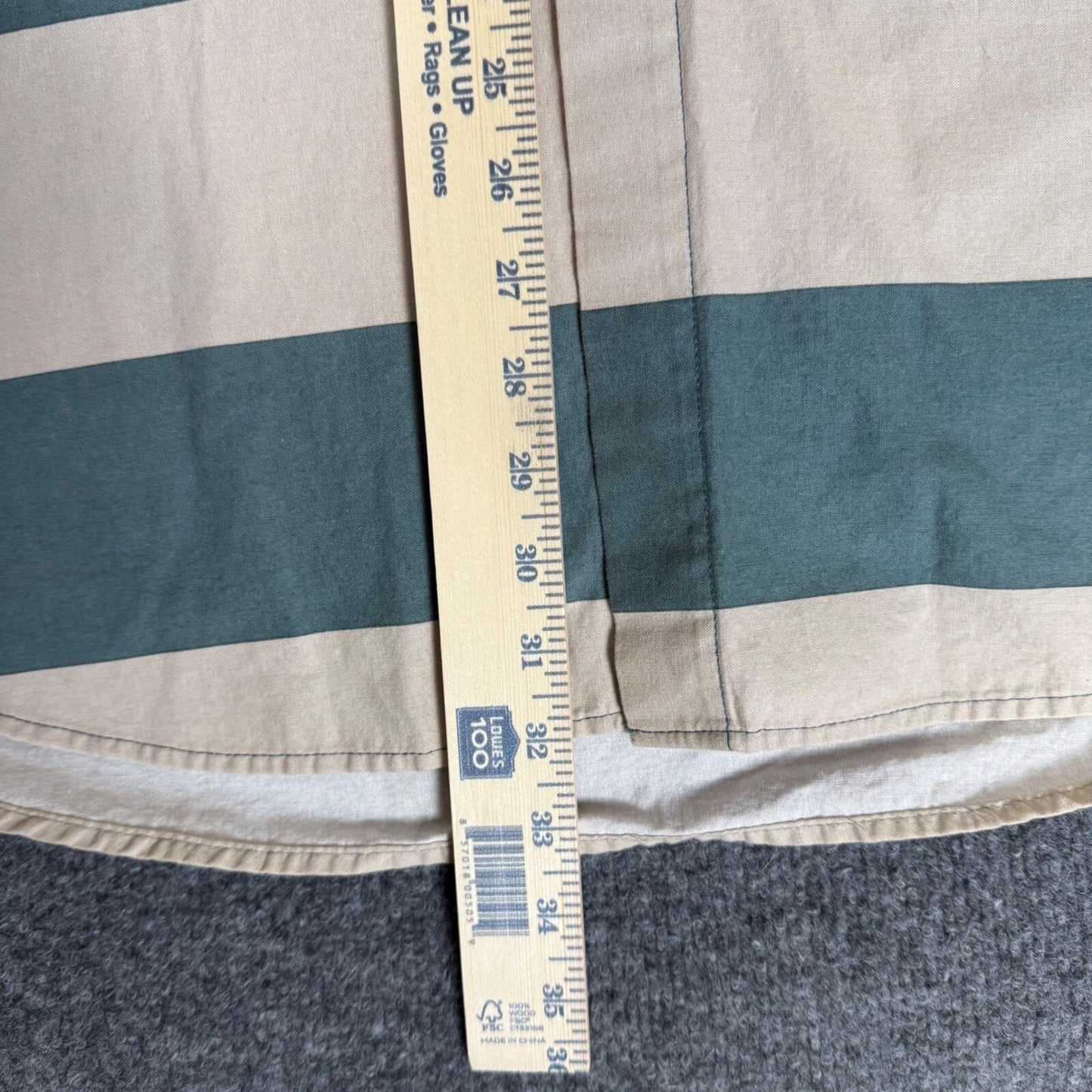 Roper Western Shirt Striped Long Sleeve Button Up Cowboy XL