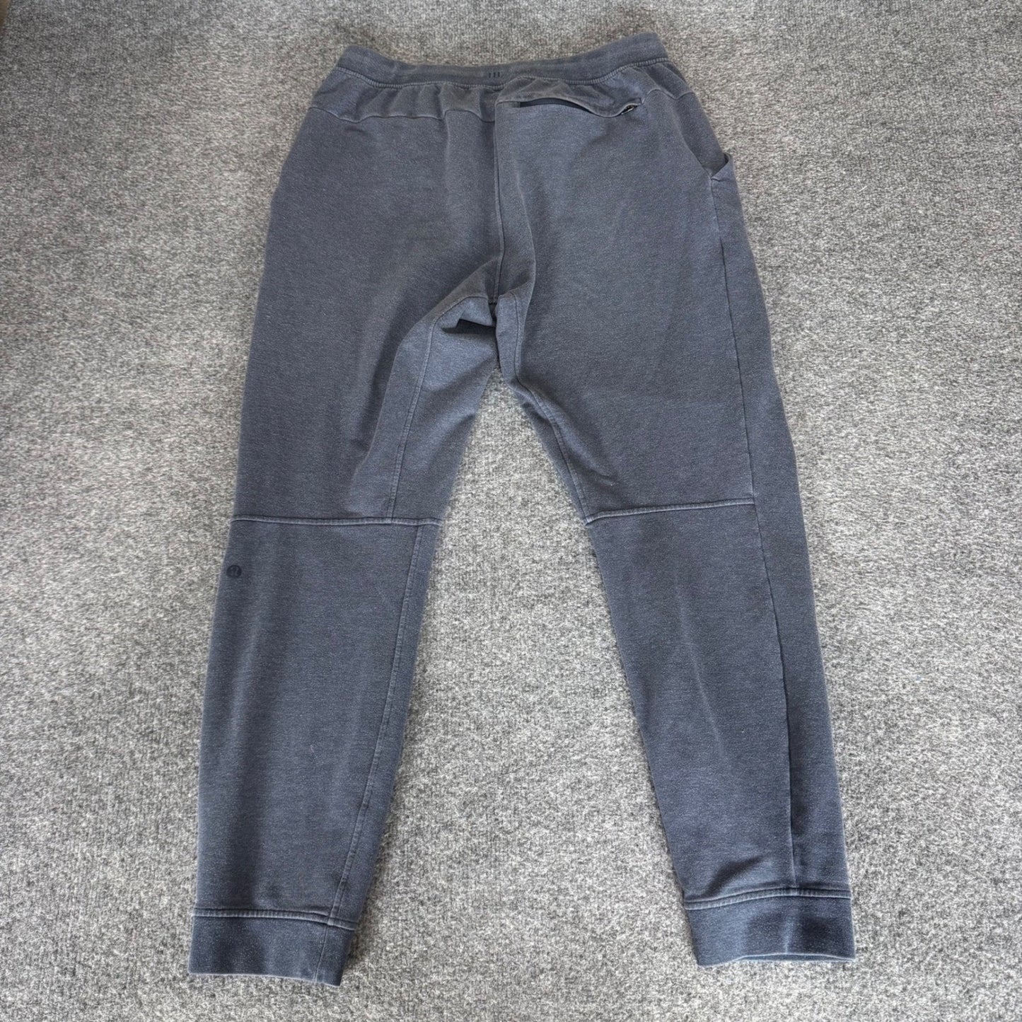 Lululemon Mens City Sweat Jogger French Terry Charcoal Grey Pants Large