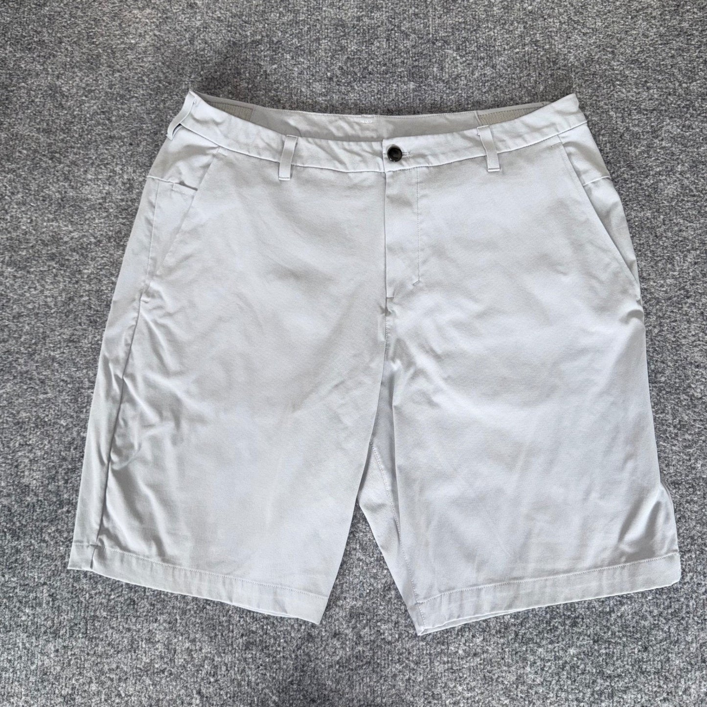 Lululemon Commission Golf Shorts Mens 36 Gray Athletic Performance Activewear