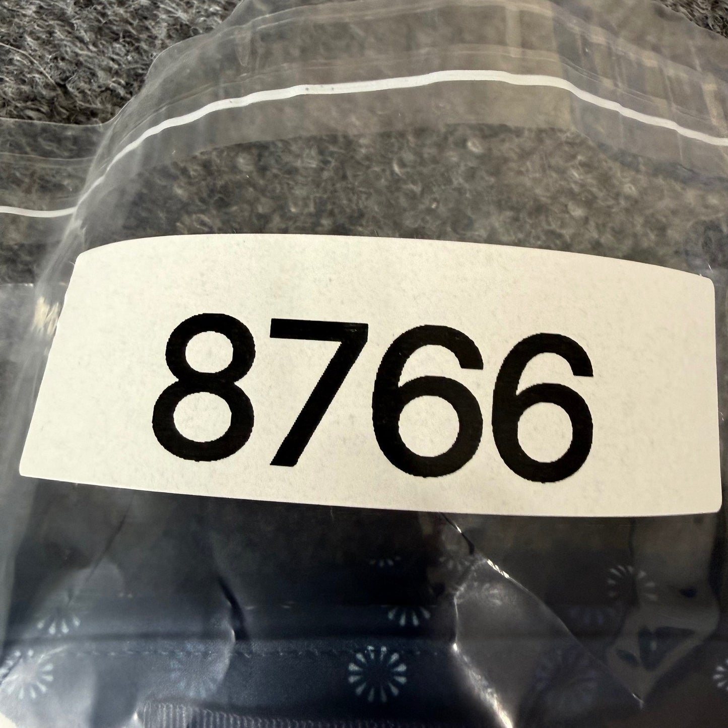 7Diamonds Mens Short Sleeve Button Up Shirt Small Navy Blue Geometric Stretch