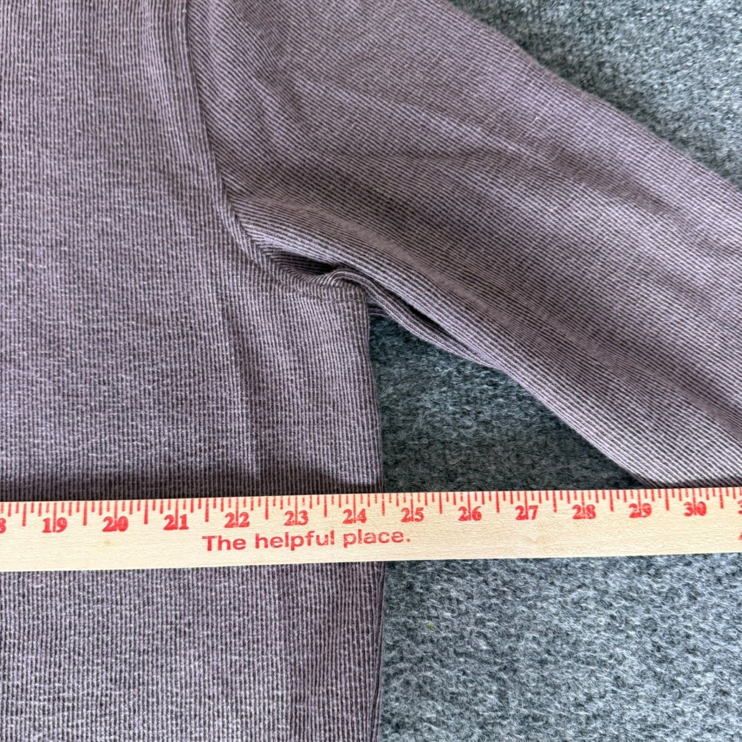Tommy Bahama Mens XL 1/4 Snap Button Pullover Sweater Heather Mauve Ribbed Knit