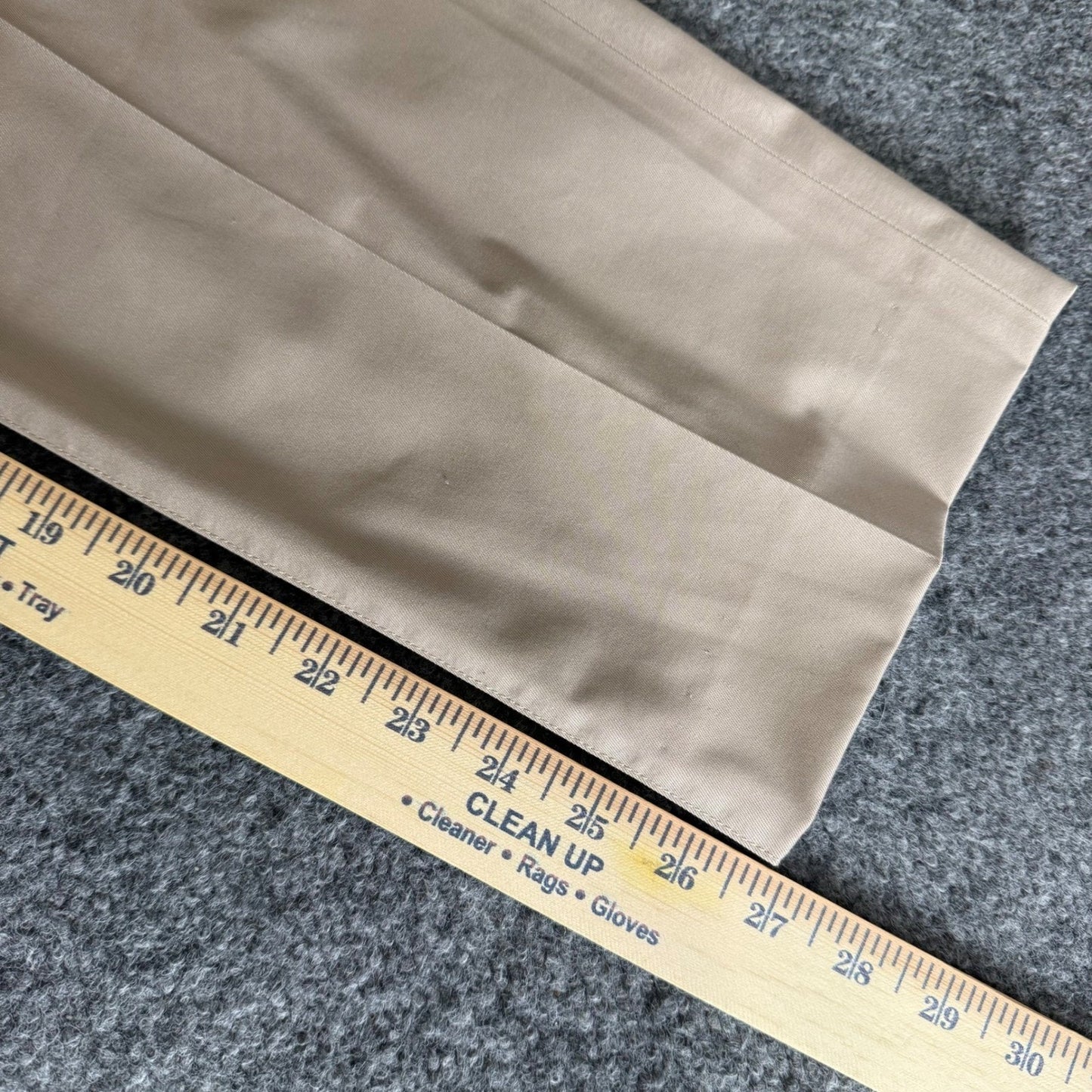 Bonobos Wednesday Pants Mens 34x27 Slim Fit Beige Chino Stretch Casual Office