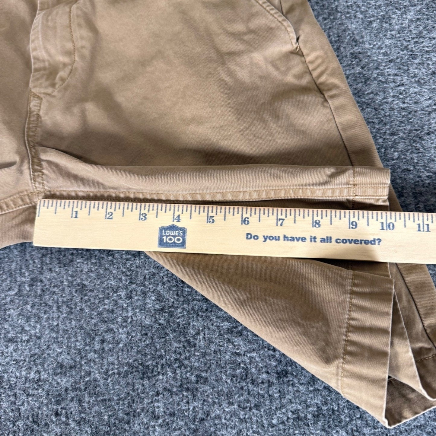 Bonobos Chino Shorts Mens 31 Tan Khaki Cotton Casual Flat Front Summer Classic