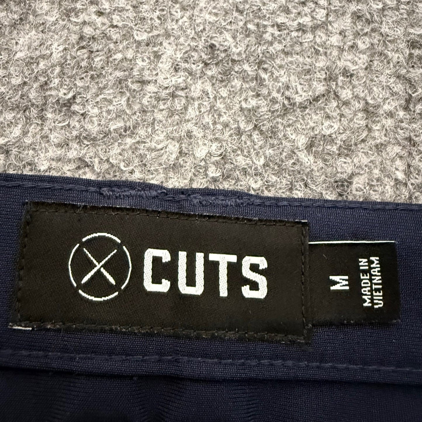 Cuts AO Joggers Mens Medium Blue Athletic Pants Performance Stretch Athleisure