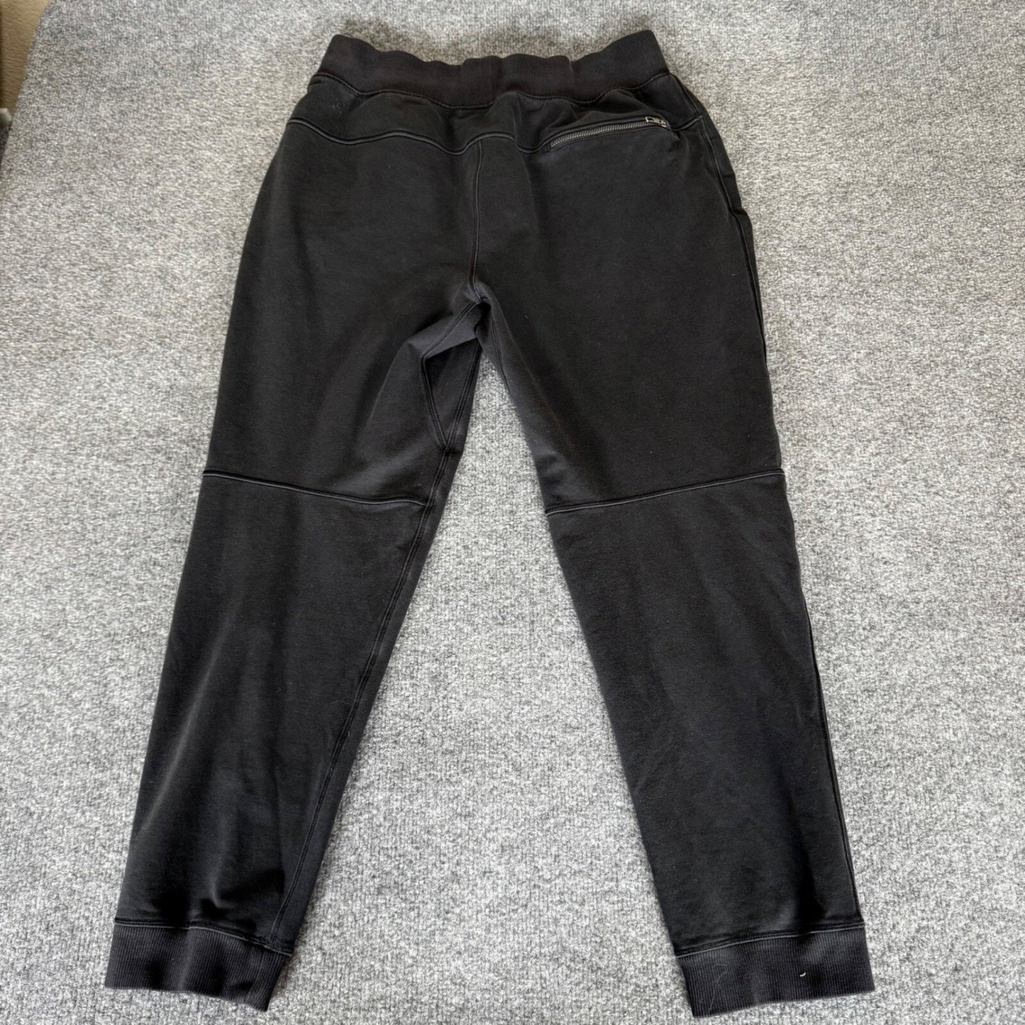 Lululemon Cross Cut Jogger Sweatpants Mens Large 30x28 Black Athletic Gym Casual