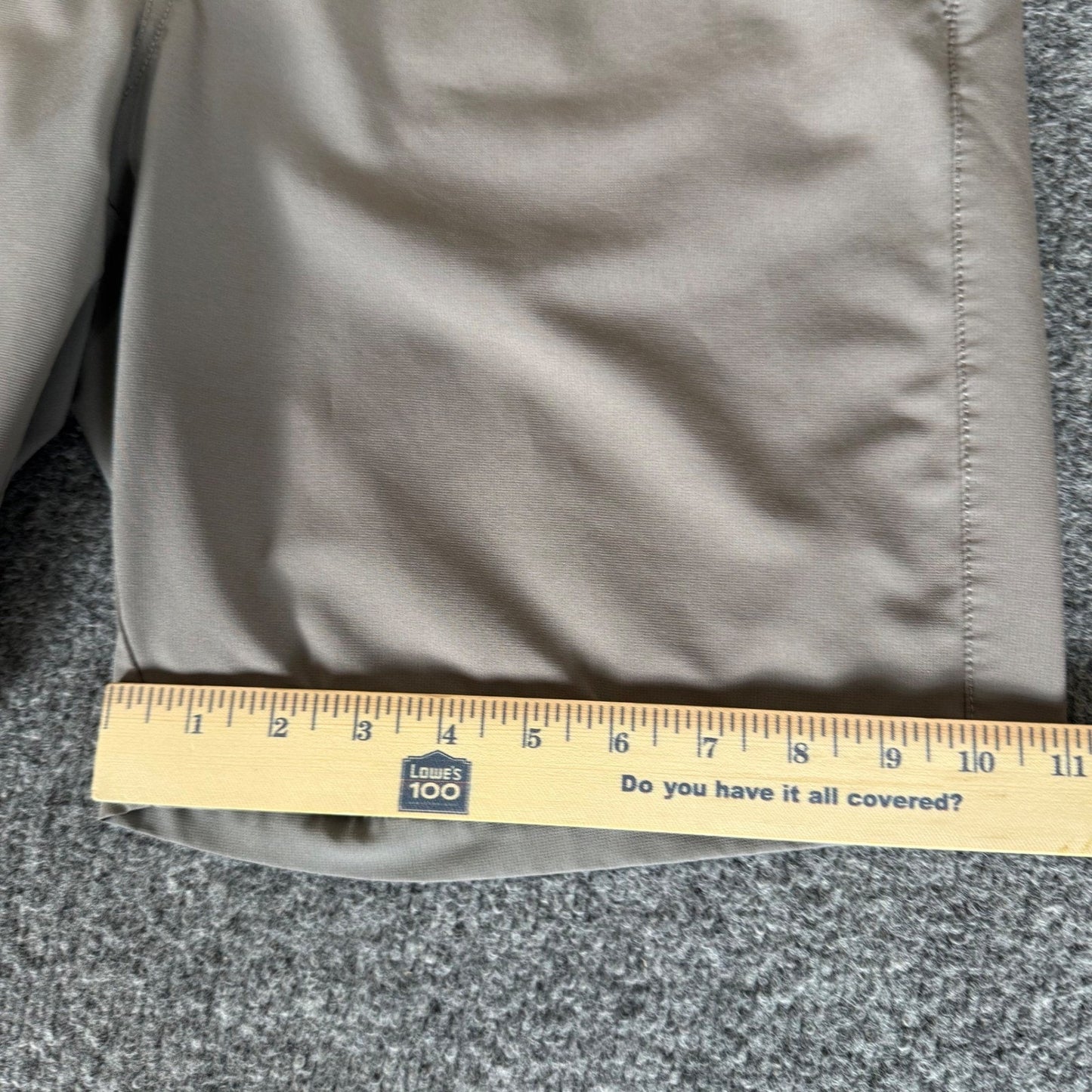 Johnston & Murphy XC4 Shorts Mens 34 Gray Performance Stretch Golf Casual Travel