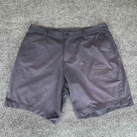 Rhone Golf Shorts Mens 35x10 Gray Moisture Wicking Casual Athletic Performance