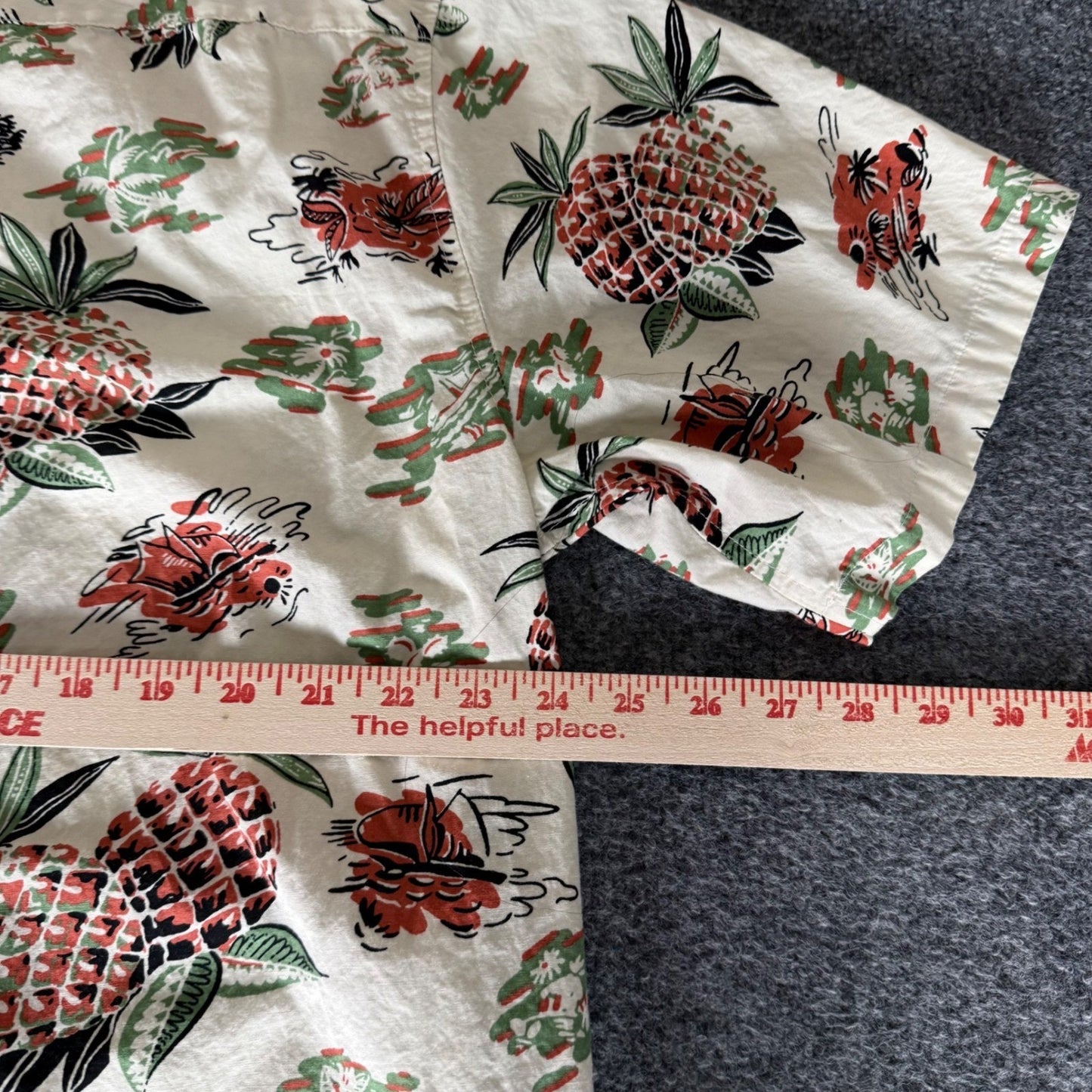Cooke Street Mens XL Hawaiian Shirt Tropical Button Up Aloha Resort Vacation