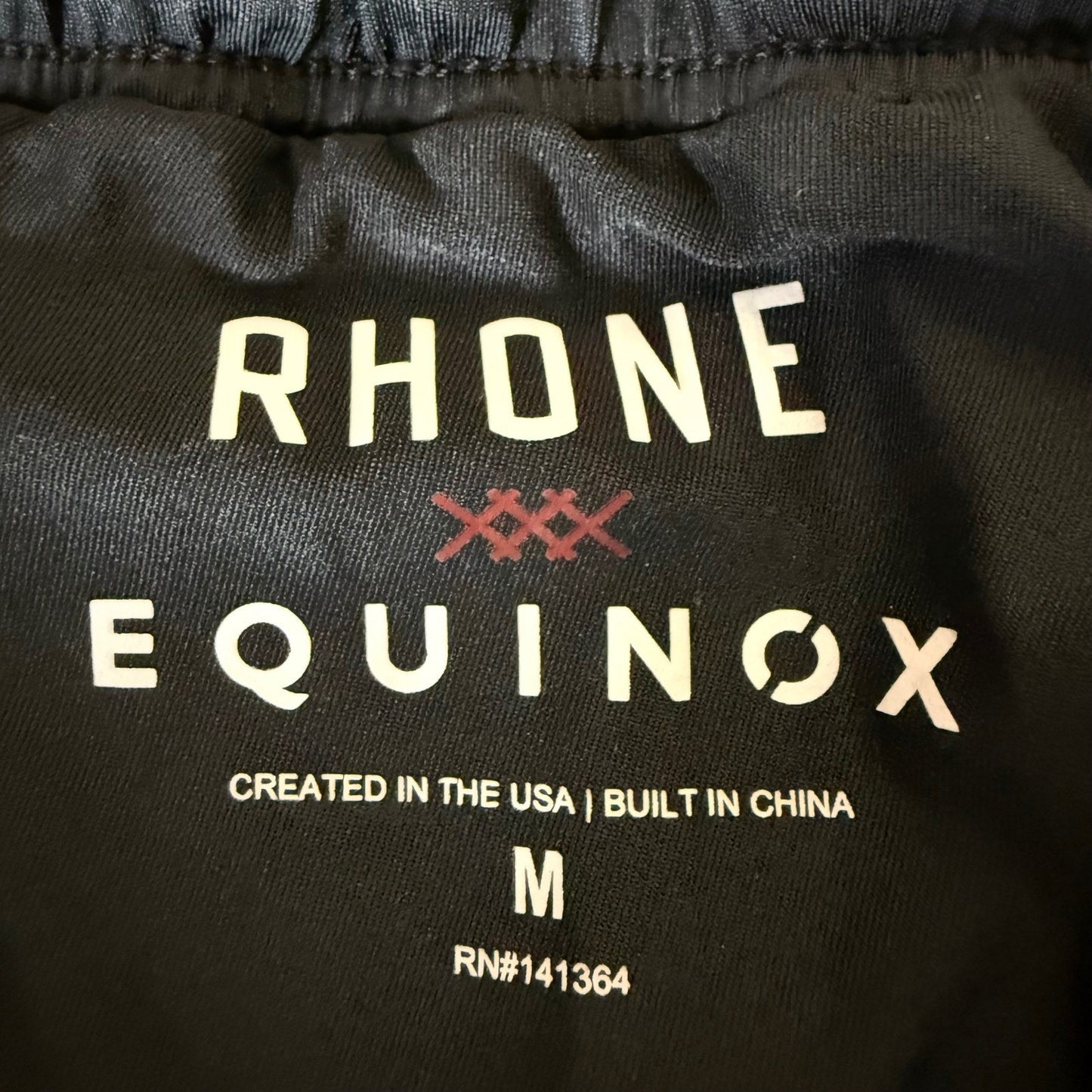 Rhone Equinox Shorts Mens Medium 30x6.5 Running Training Blue Athletic Gym