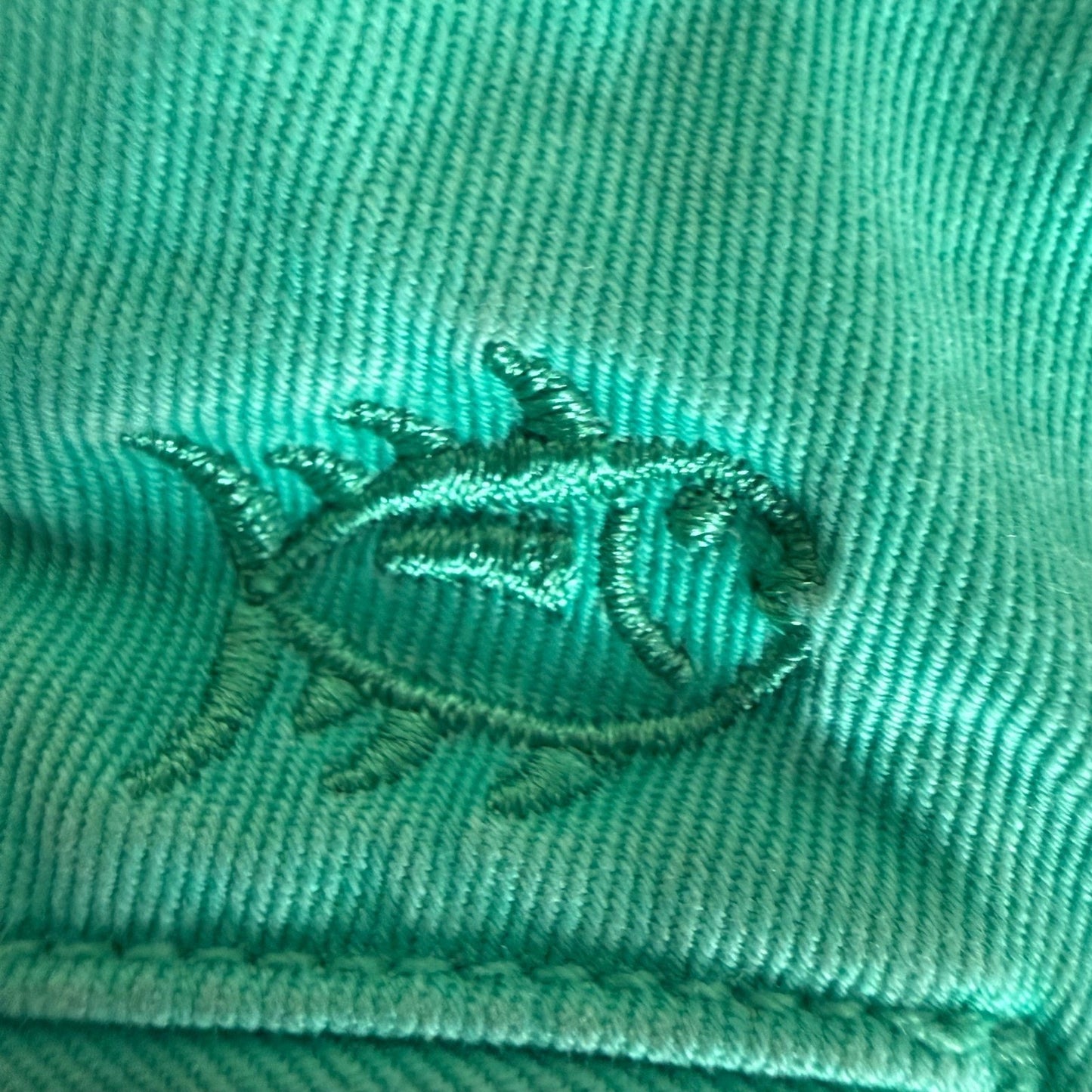 Southern Tide Skipjack Green Pima Cotton Modal Shorts Mens 30 Flat Front Casual