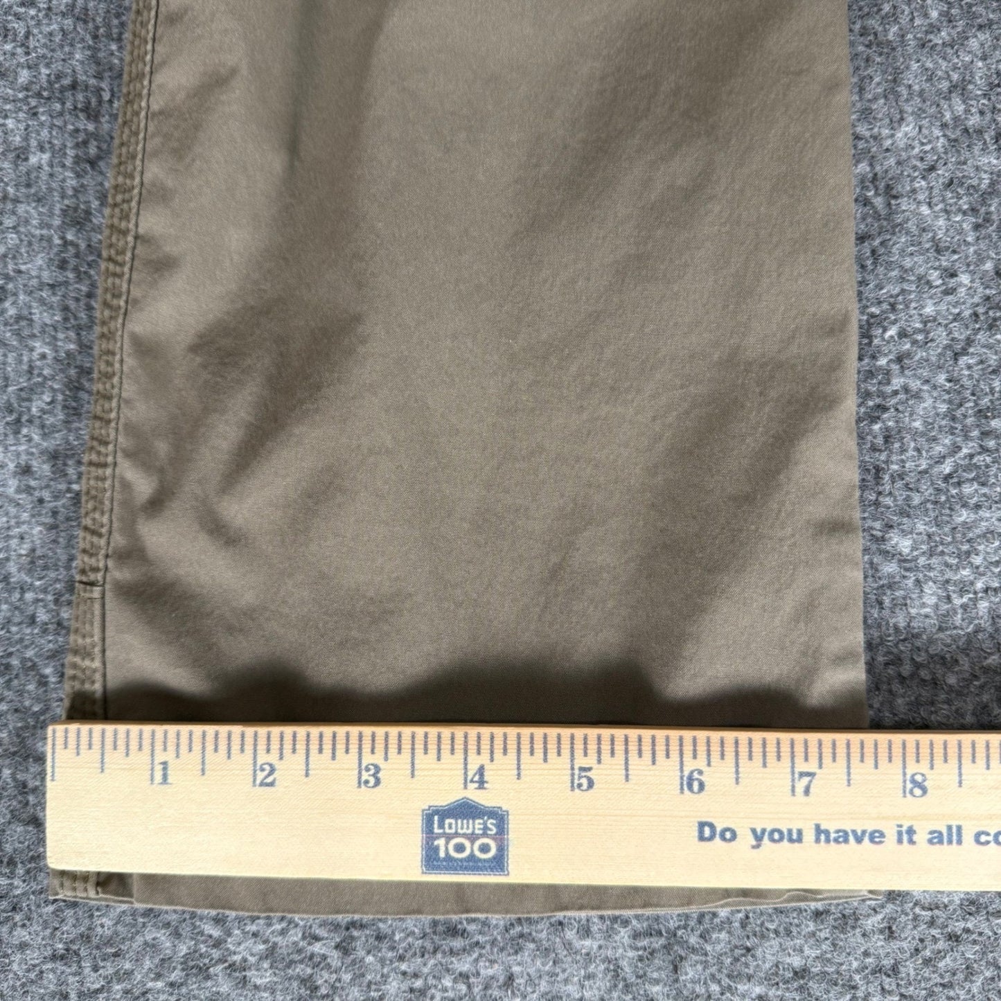 Wrangler ATG All Terrain Gear Cargo Pant Mens 32x32 Brown Outdoor Hiking Stretch