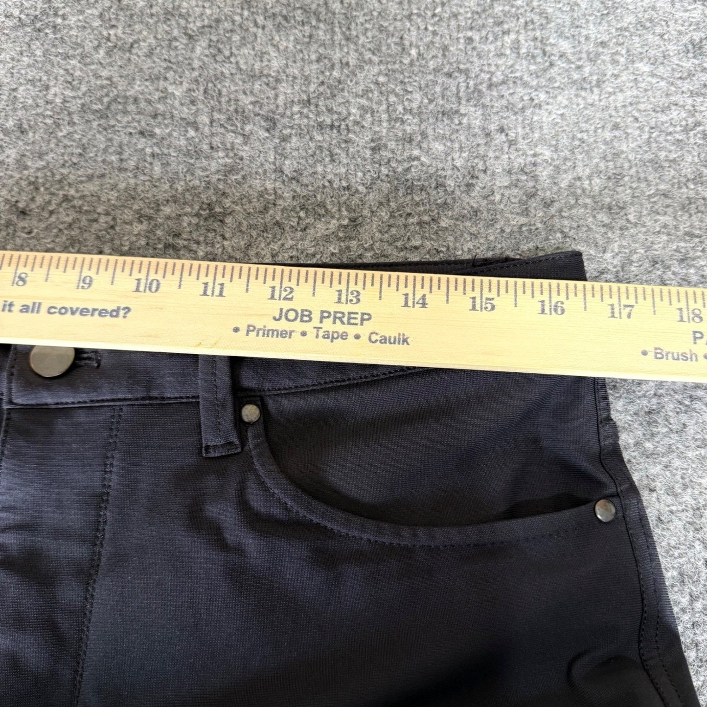 7 Diamonds Infinity Mens Chino Pants Grey 32x30 (Fits 33x26) Stretch Performance