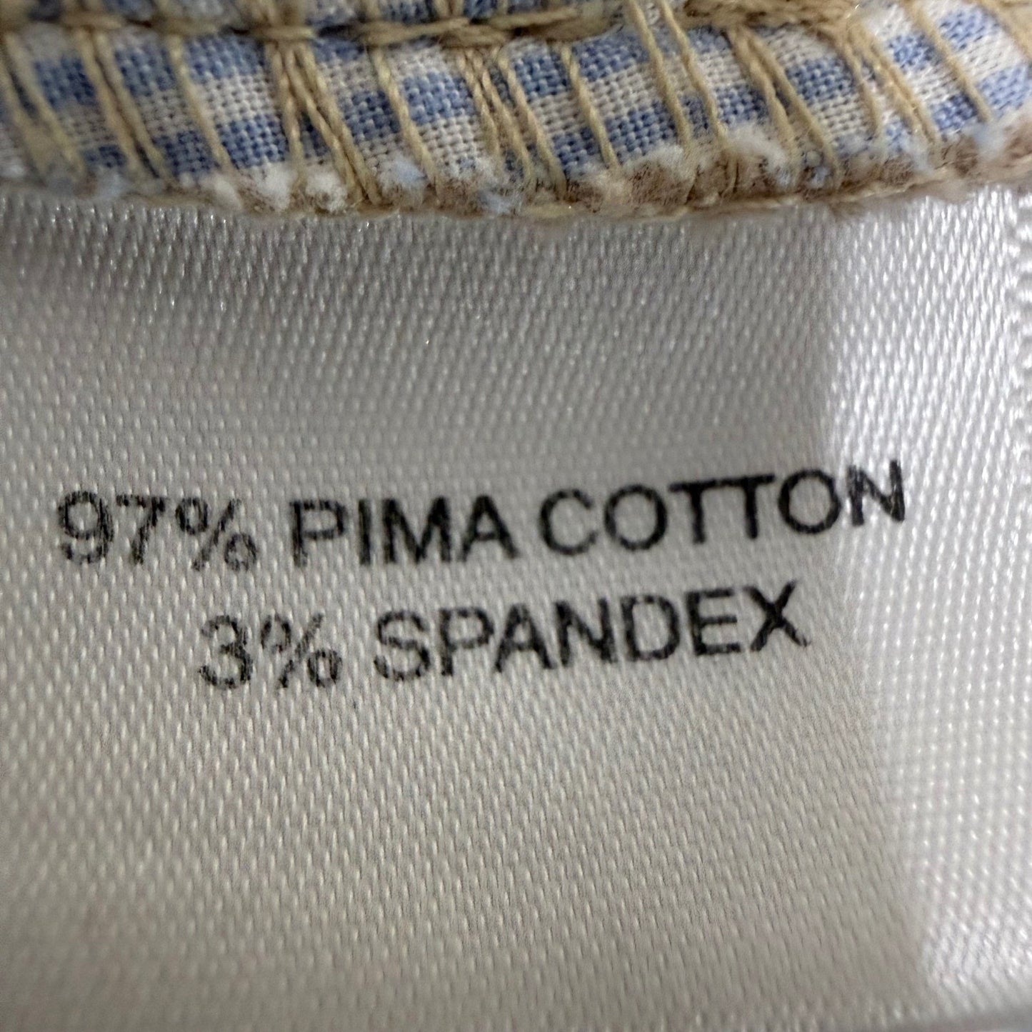 Peter Millar Pilot Twill Short Mens 34 Beige Chino Pima Cotton Flat Front Casual