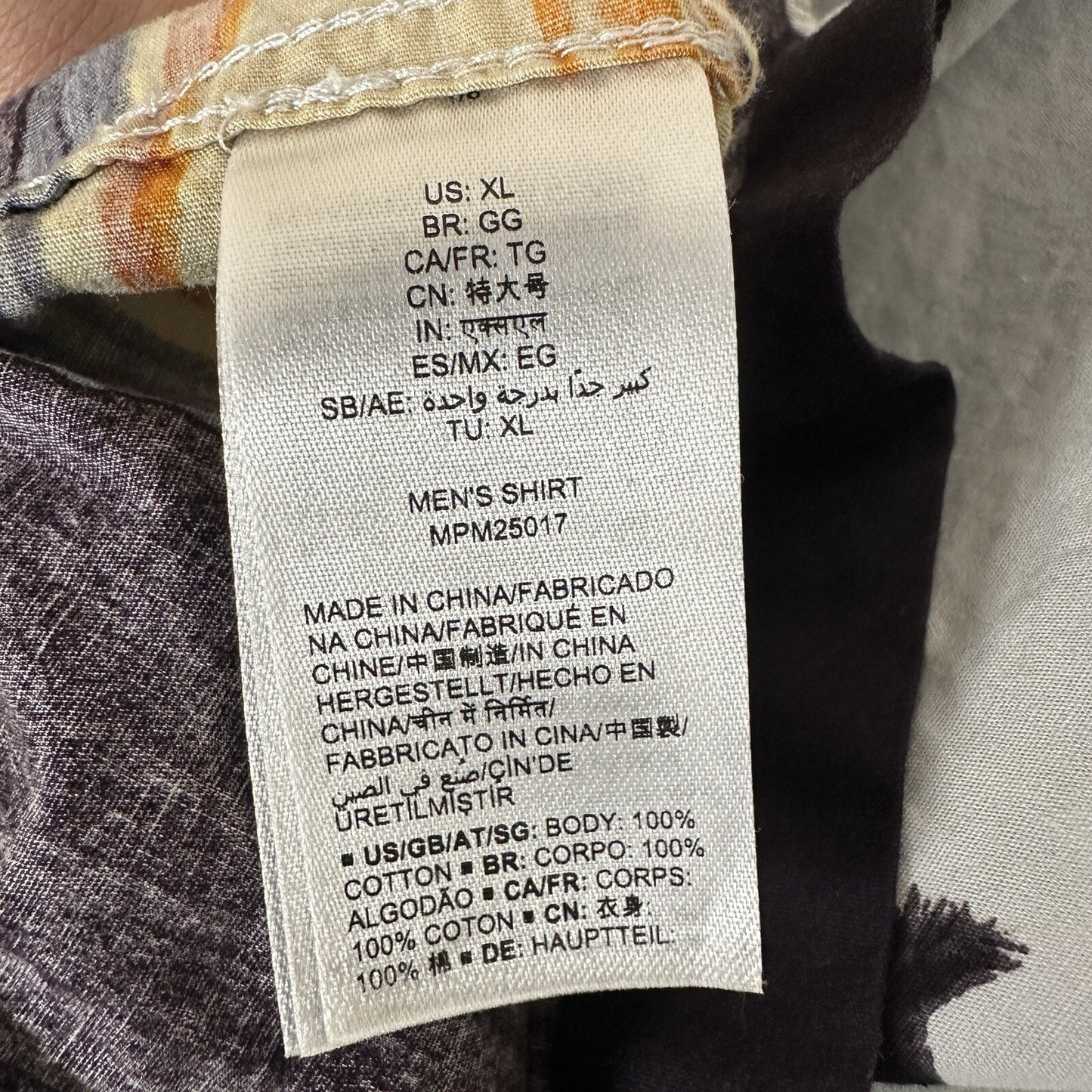 28 Palms Hawaiian Shirt Mens XL Multicolor Camp Button Up Short Sleeve Relaxed