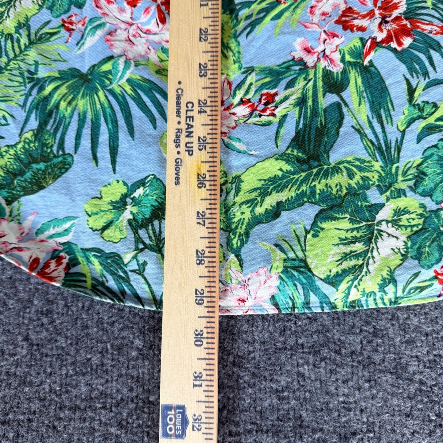 Ralph Lauren Hawaiian Shirt Mens Large Floral Button Down Short Sleeve Casual