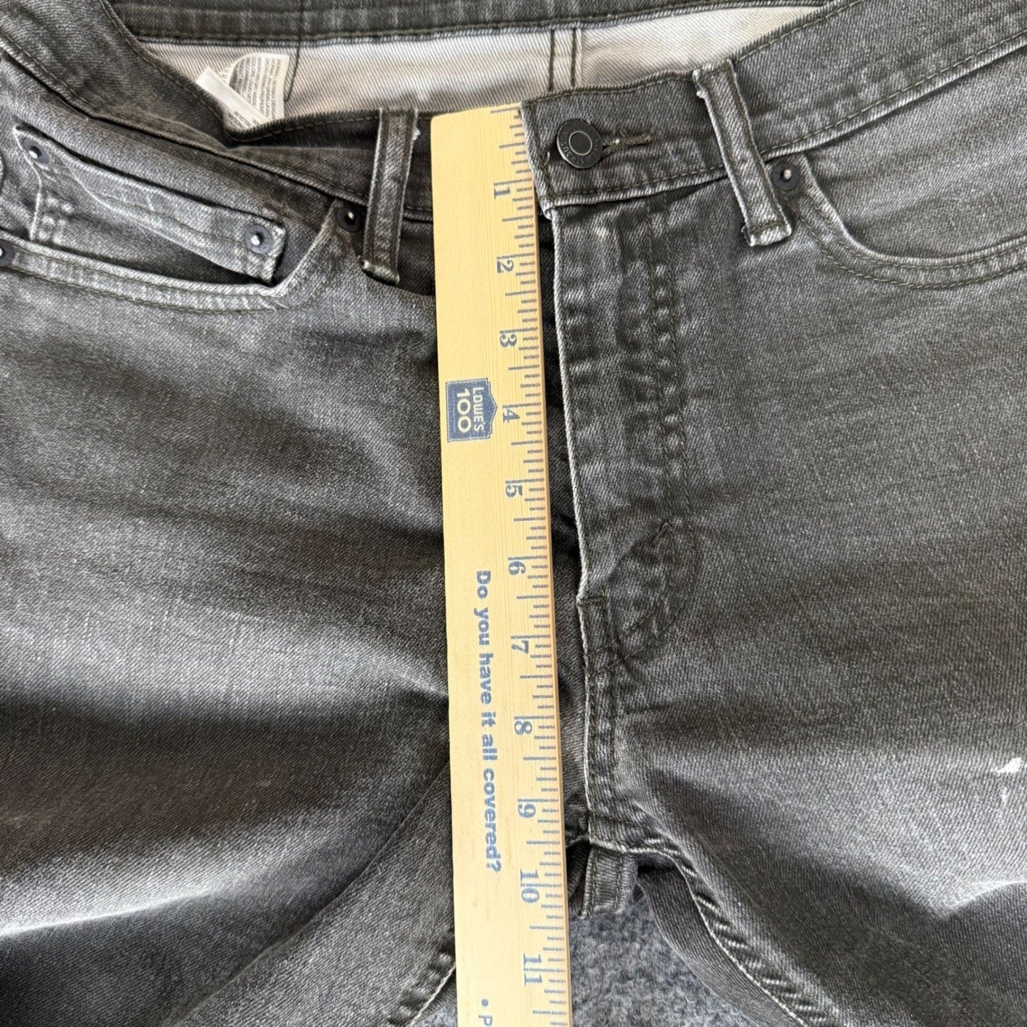 Levis 541 Athletic Taper Mens Jeans 31x30 (Fits 32x29) Faded Black Stretch Denim