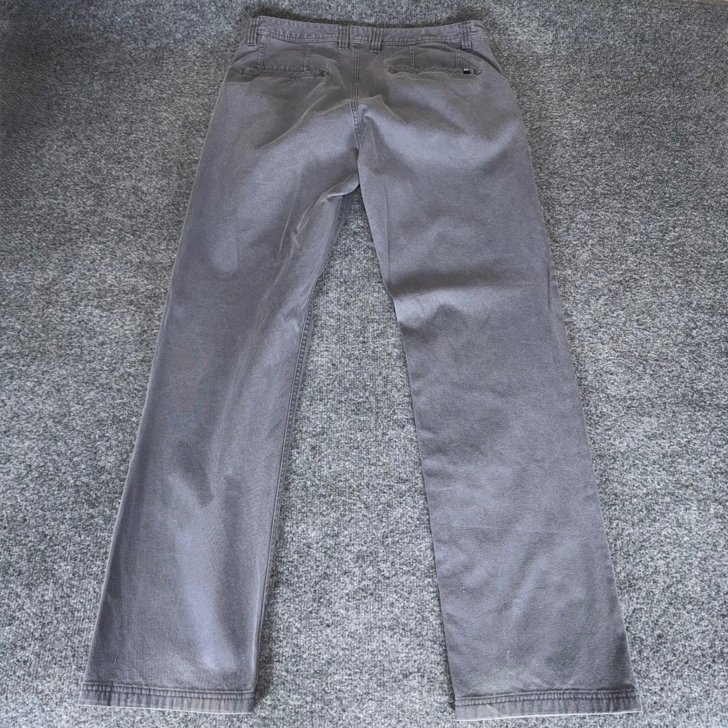 Travis Mathew Pants Mens 34x32 Gray Tencel Chino Casual Golf Comfort Everyday