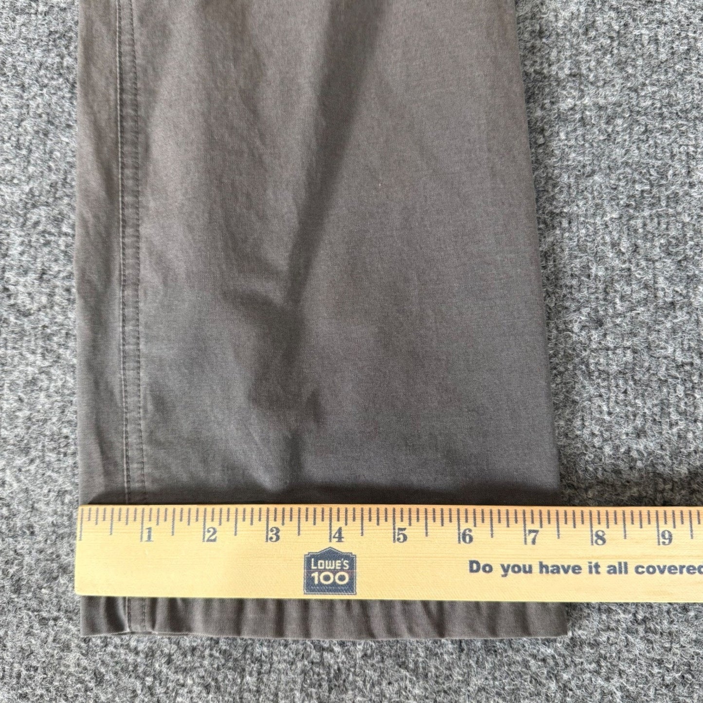 Patagonia Mens Venga Rock Pant Grey Organic Cotton Climbing Hiking 31x32 Outdoor