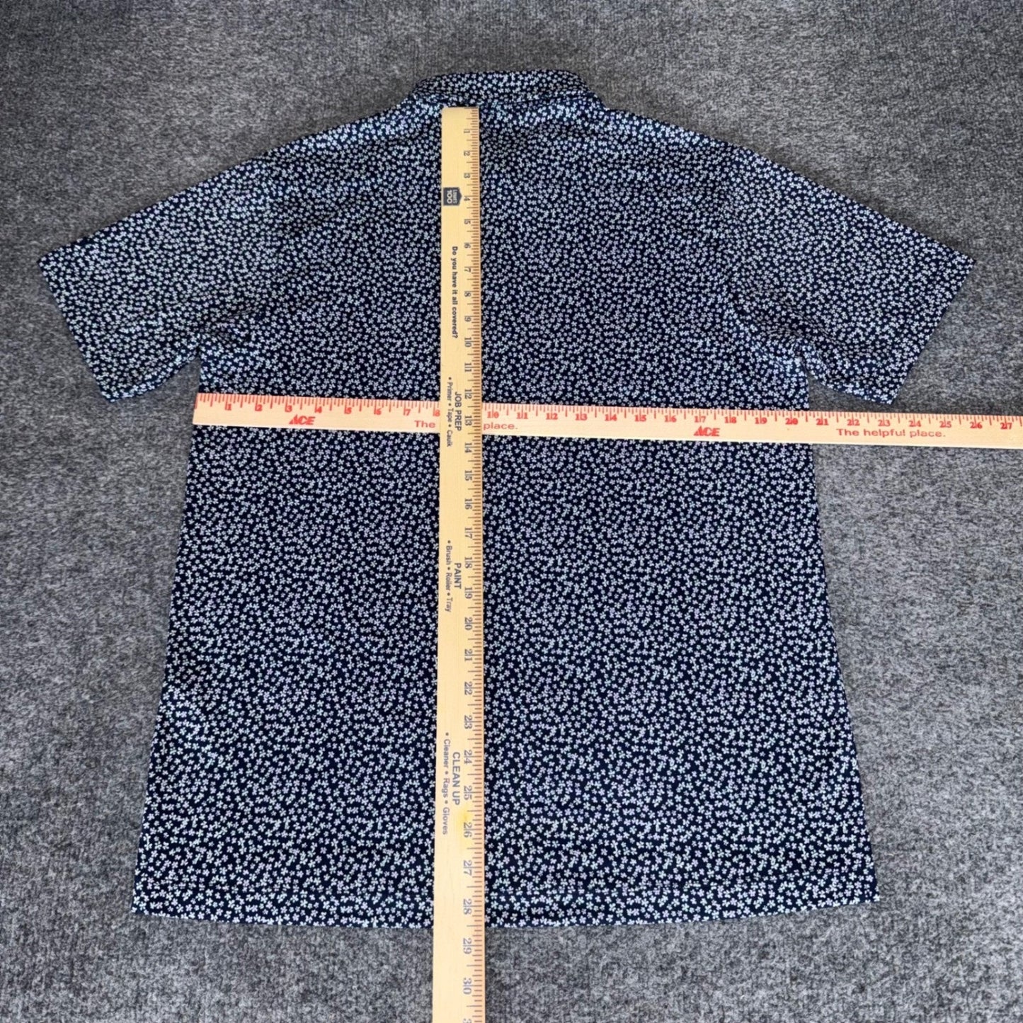 Bad Birdie Golf Polo Shirt Mens Medium Floral Short Sleeve Performance Athletic