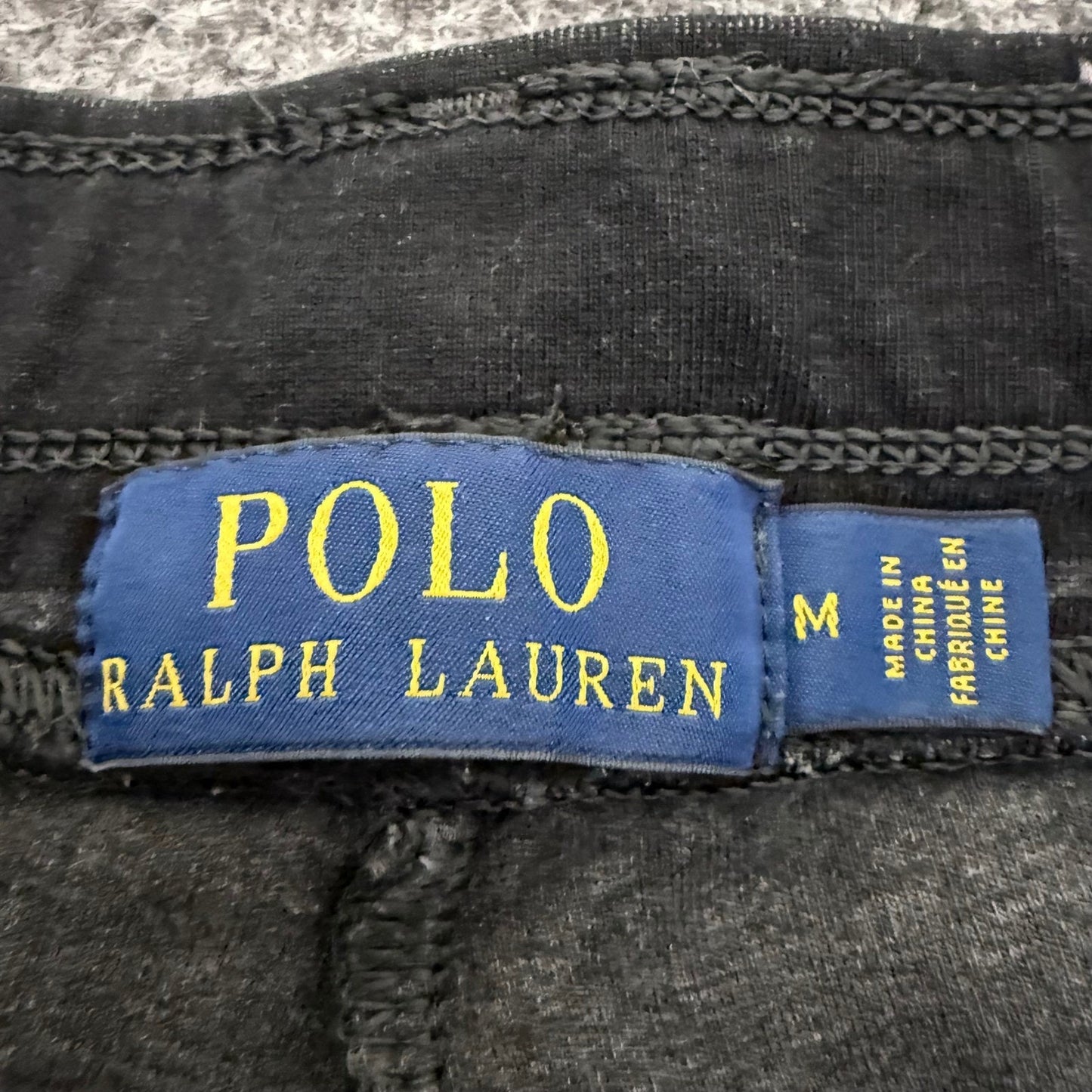 Polo Ralph Lauren Mens M Gray Aztec Southwestern Jogger Sweatpants Fleece Lounge