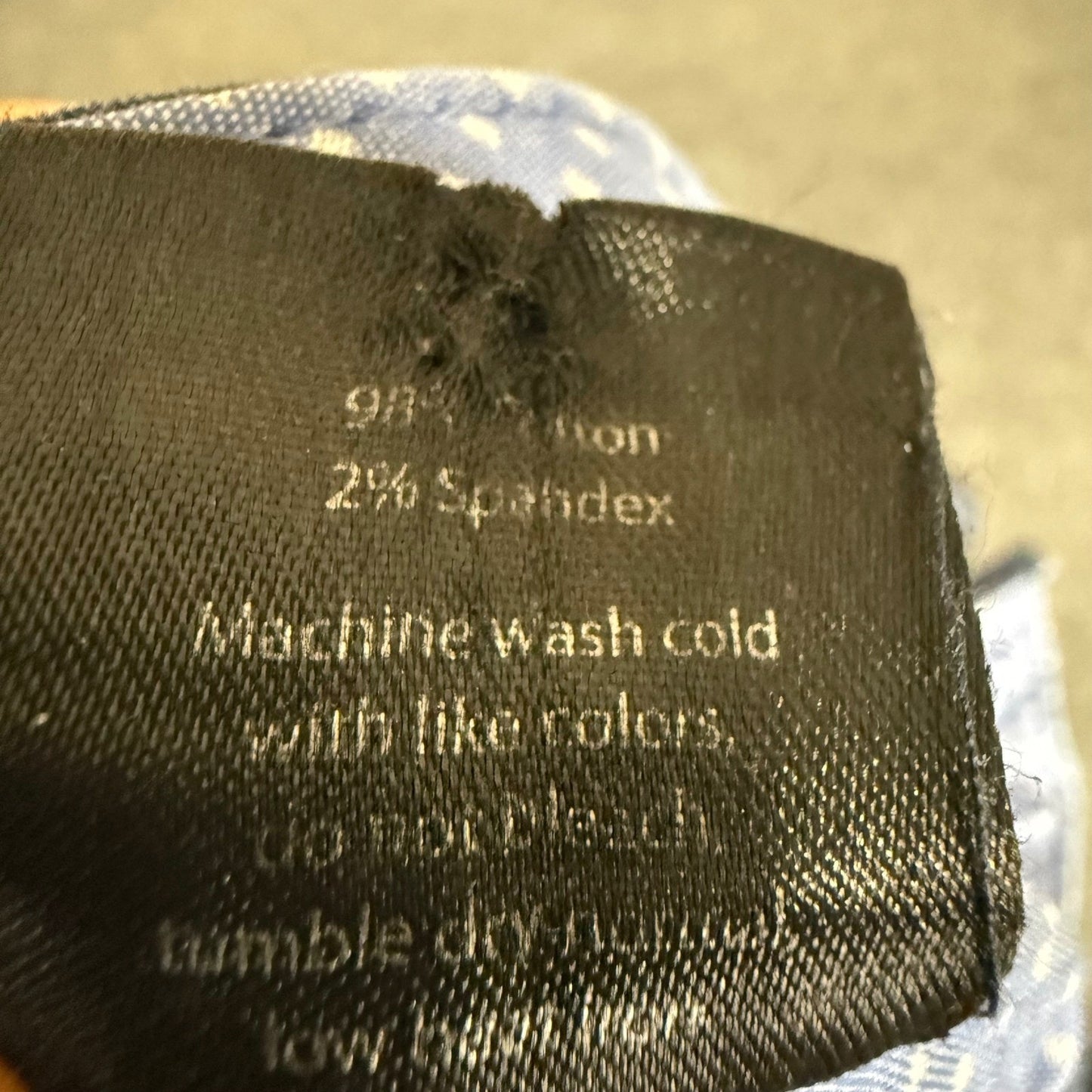 American Tall Pants Mens 32x36 Blue Chino Casual Office Everyday Extra Long Fit