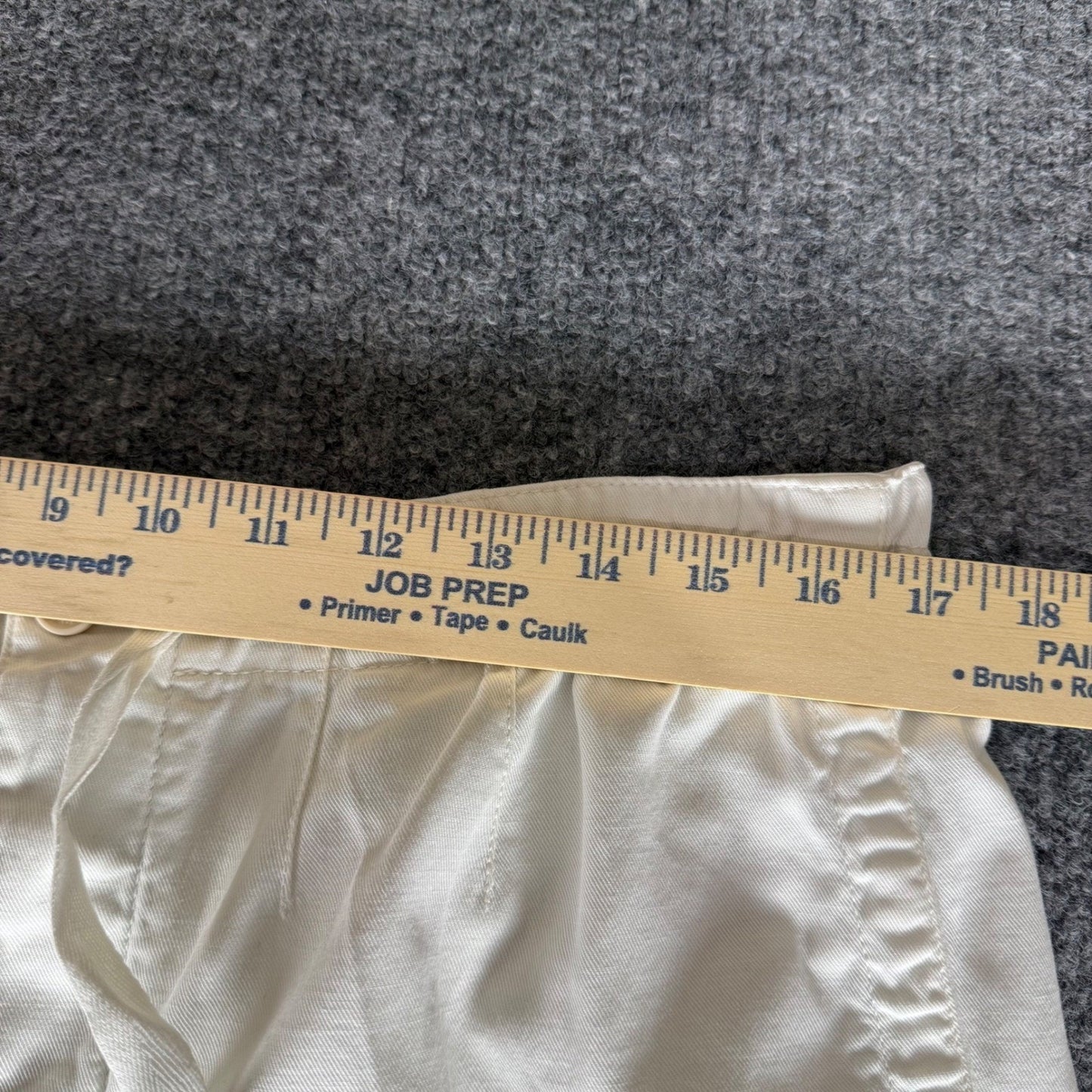 Orlebar Brown Swin Short Mens 34 White Button Fly Drawstring Beach Casual Resort