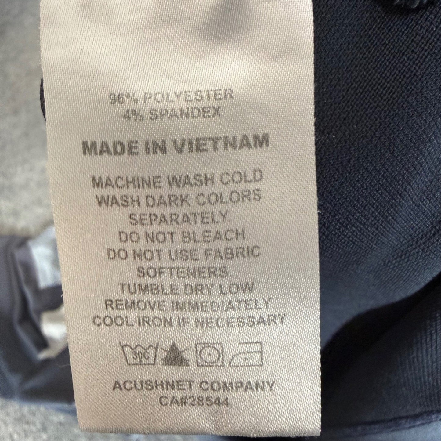 FootJoy FJ Golf Polo Shirt Mens XL Grey Striped Short Sleeve Performance Office