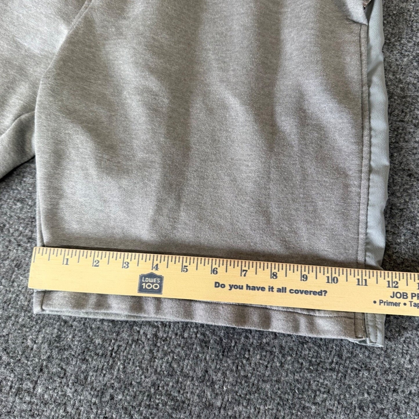 Under Armour Athletic Shorts Lounge Fleece Gym Activewear Gray Mens Large 32x9