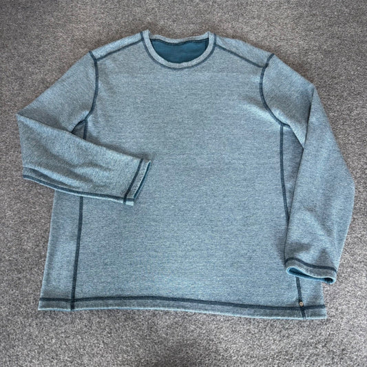 Tommy Bahama Mens XL Pullover Sweater Performance Fleece Lightweight Stretch