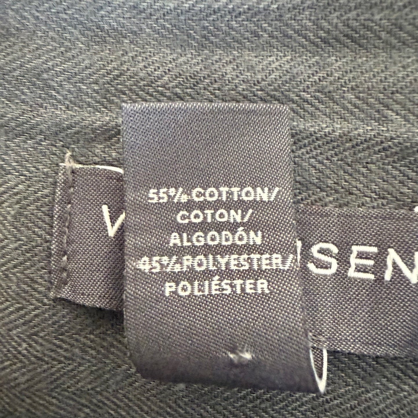 Van Heusen Flex Mens 2XL Plaid Button Down Shirt Long Sleeve