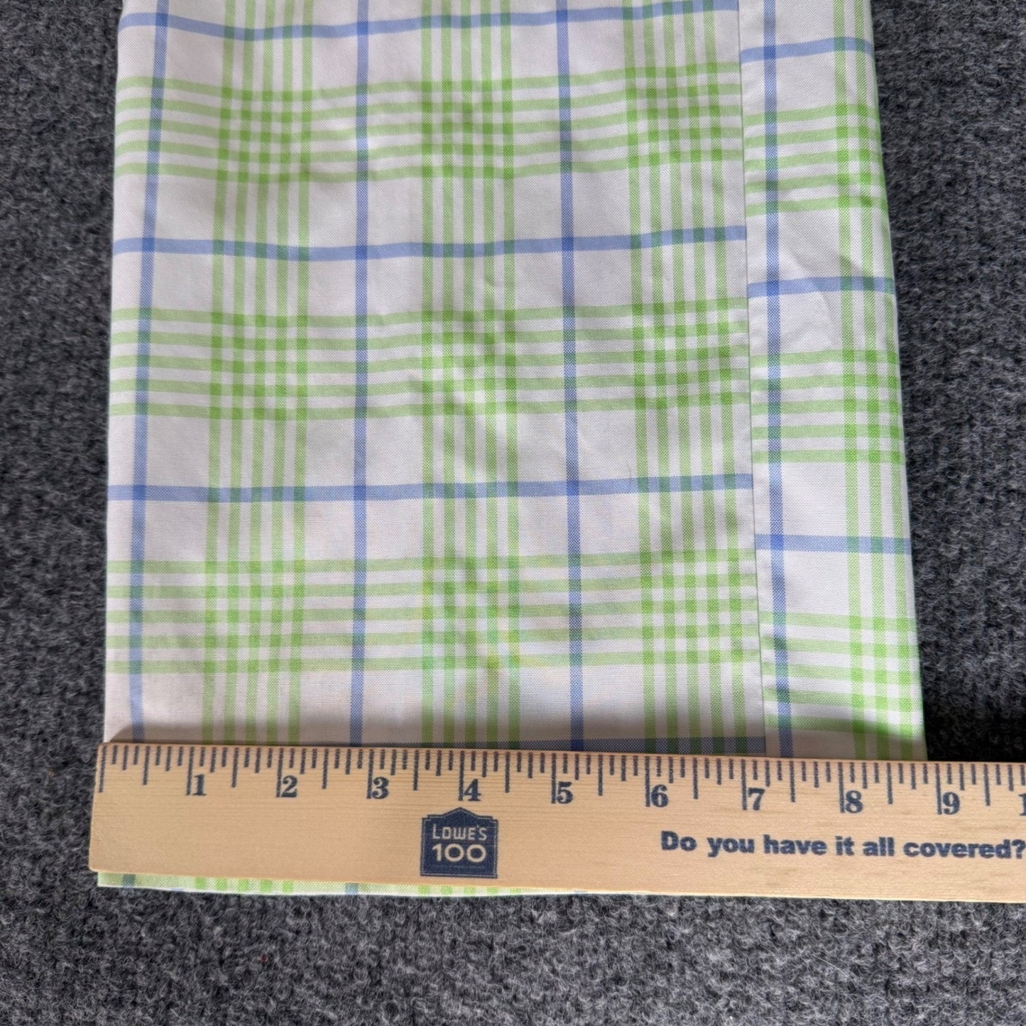 Izod Golf Pants Mens 32x29 Green Blue Plaid Stretch Performance Casual Travel